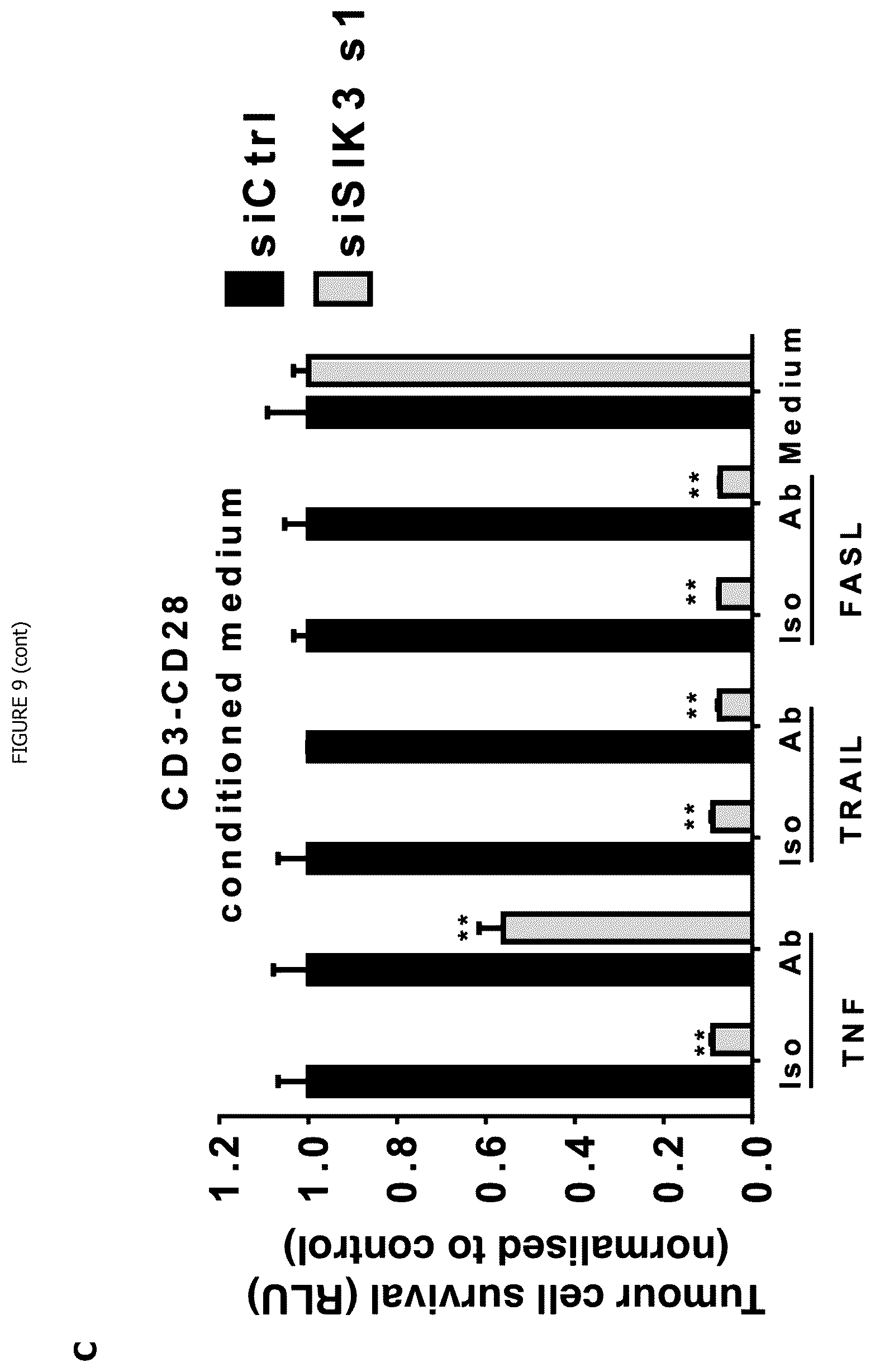 Patent US12338440 Figure 14 – Intracellular kinase associated with resistance against anti-tumour immune responses, and uses thereof