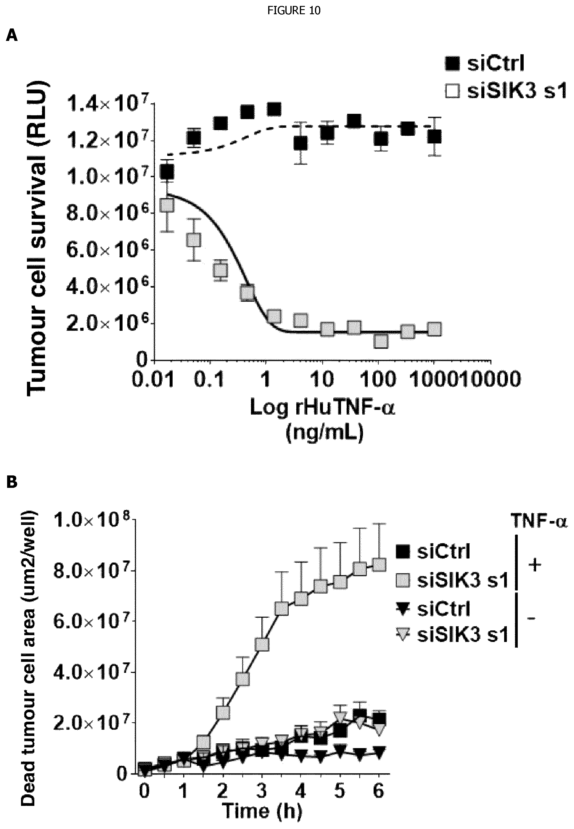 Patent US12338440 Figure 15 – Intracellular kinase associated with resistance against anti-tumour immune responses, and uses thereof