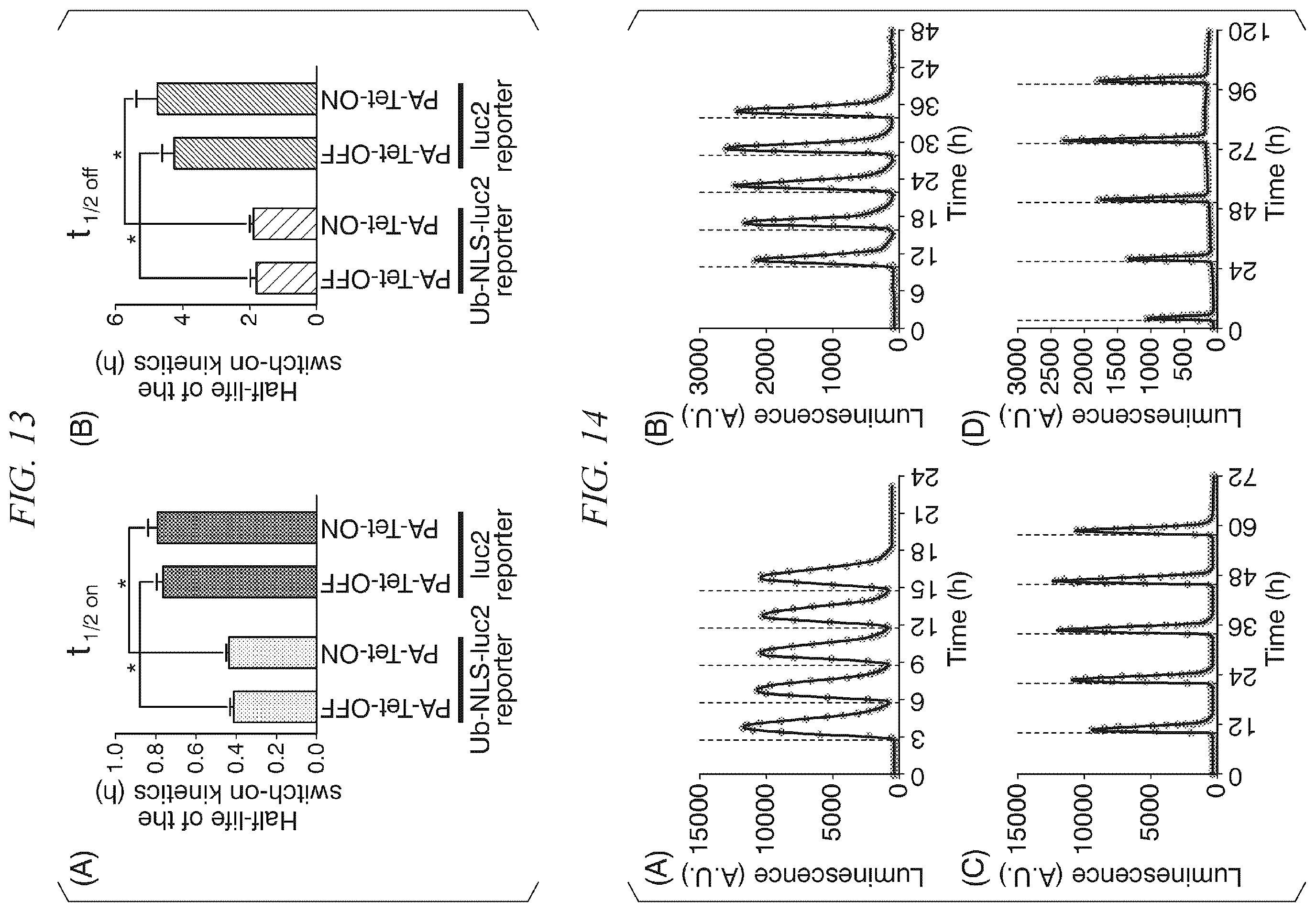 Patent US12338443 Figure 8 – Photoactivatable Tet expression control system
