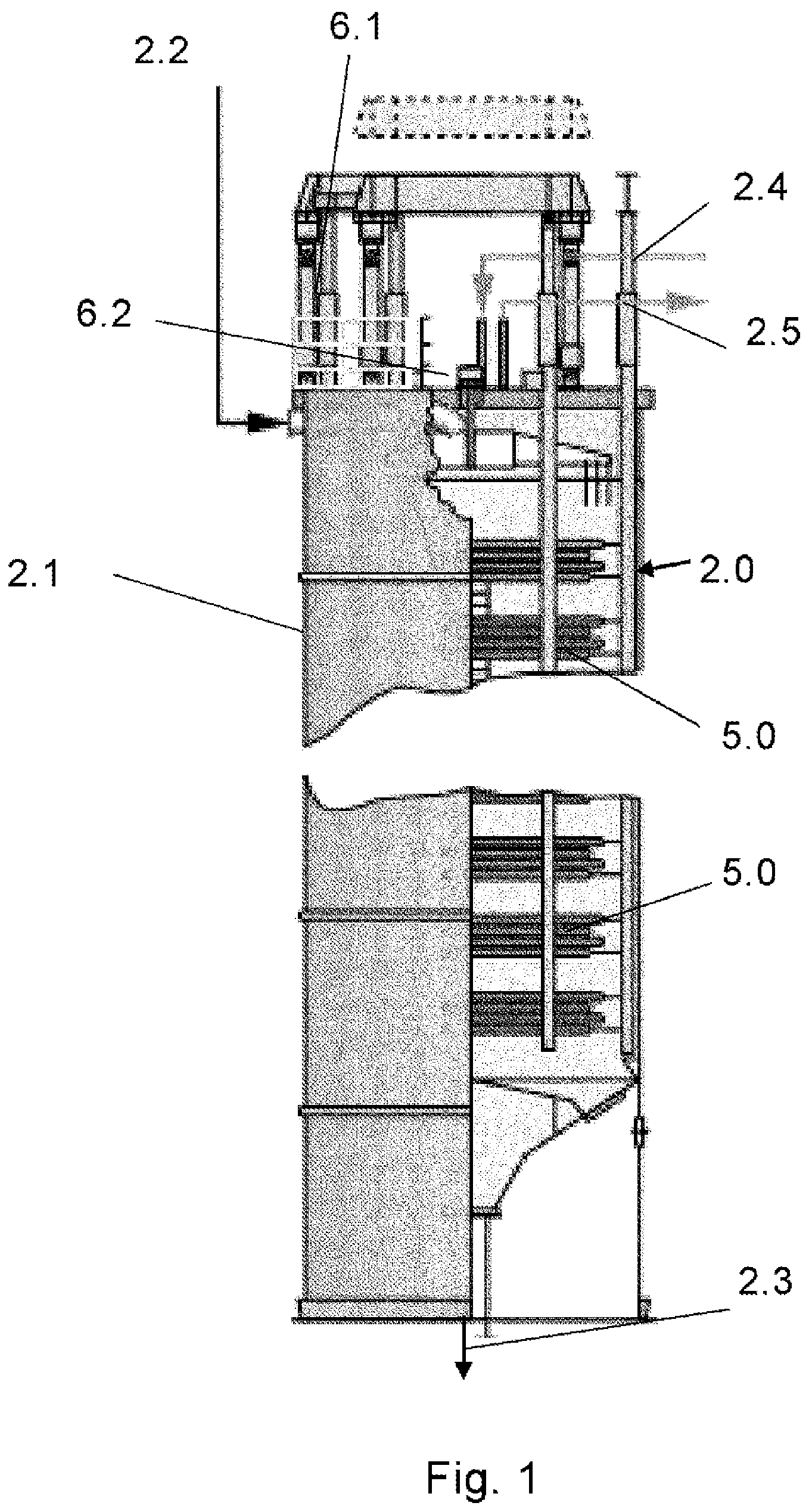 Patent US12338499 Figure 1 – Cooling crystallizer and sugar crystallization method