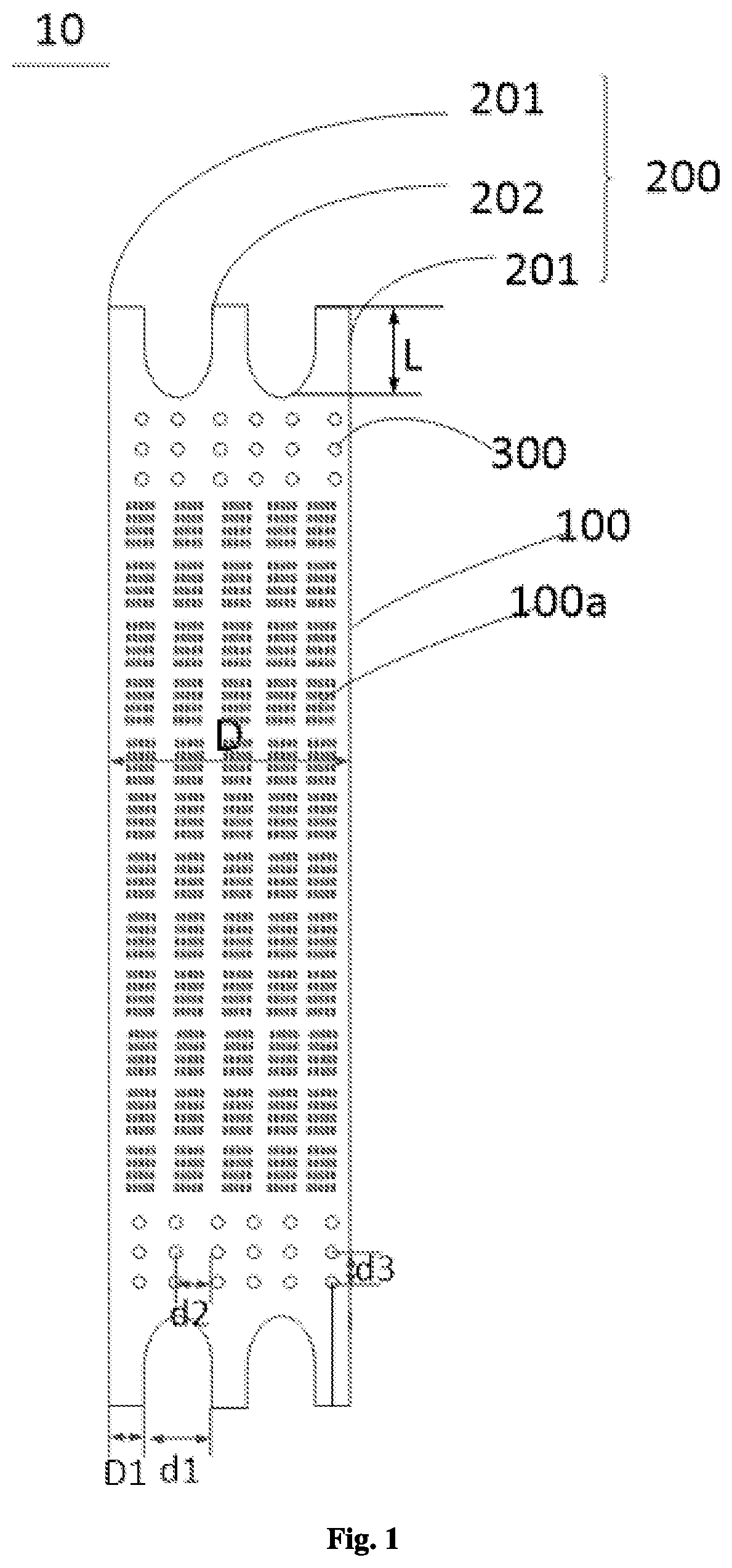 Patent US12338522 Figure 1 – Fine metal mask plate, mask device and tensioning equipment