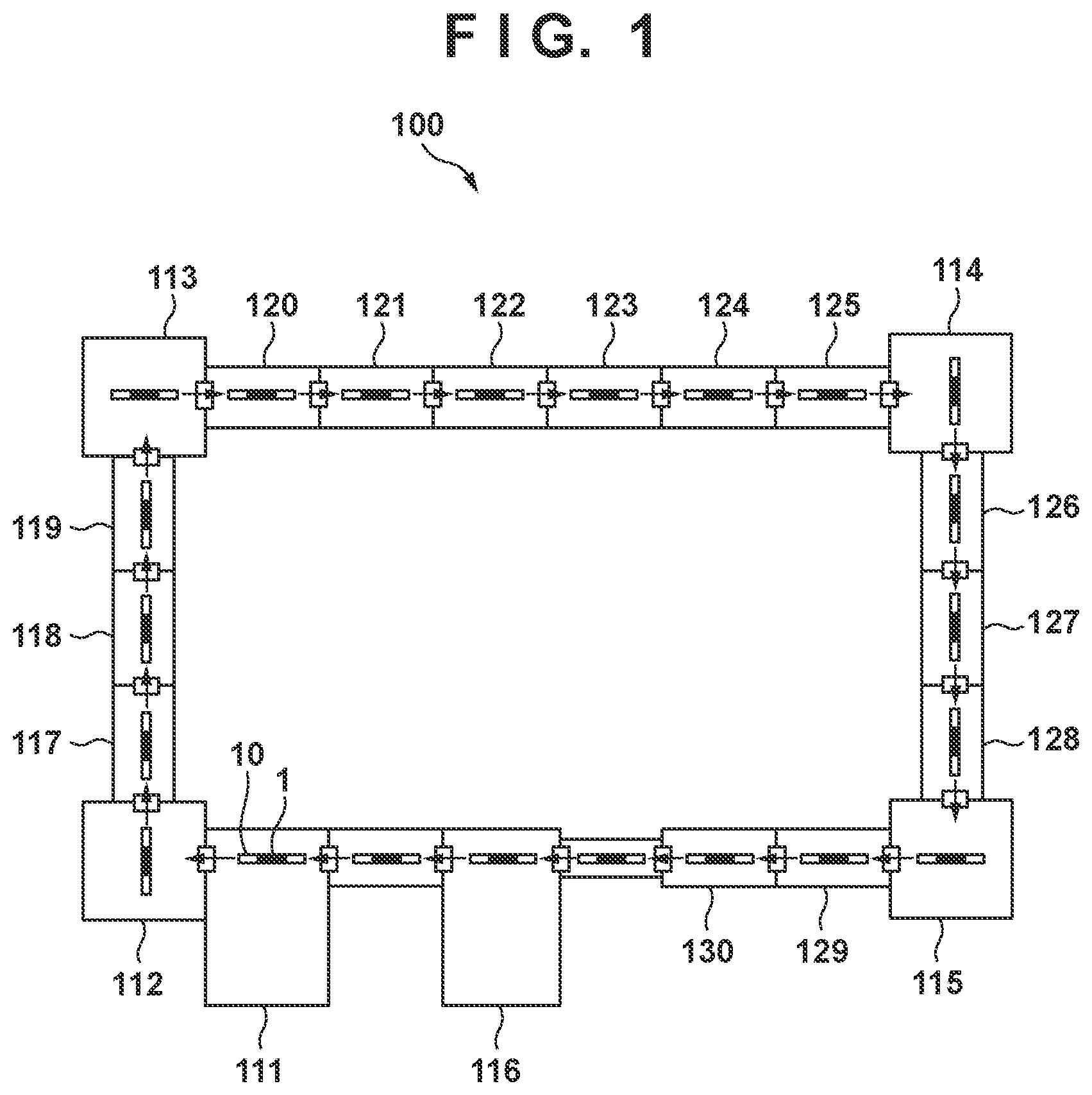 Patent US12338526 Figure 1 – Deposition apparatus