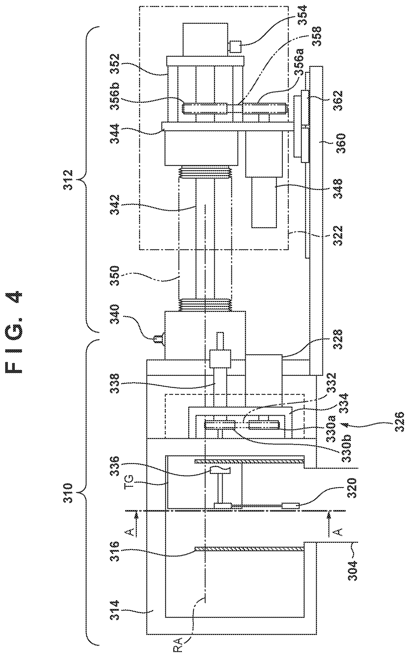 Patent US12338526 Figure 4 – Deposition apparatus