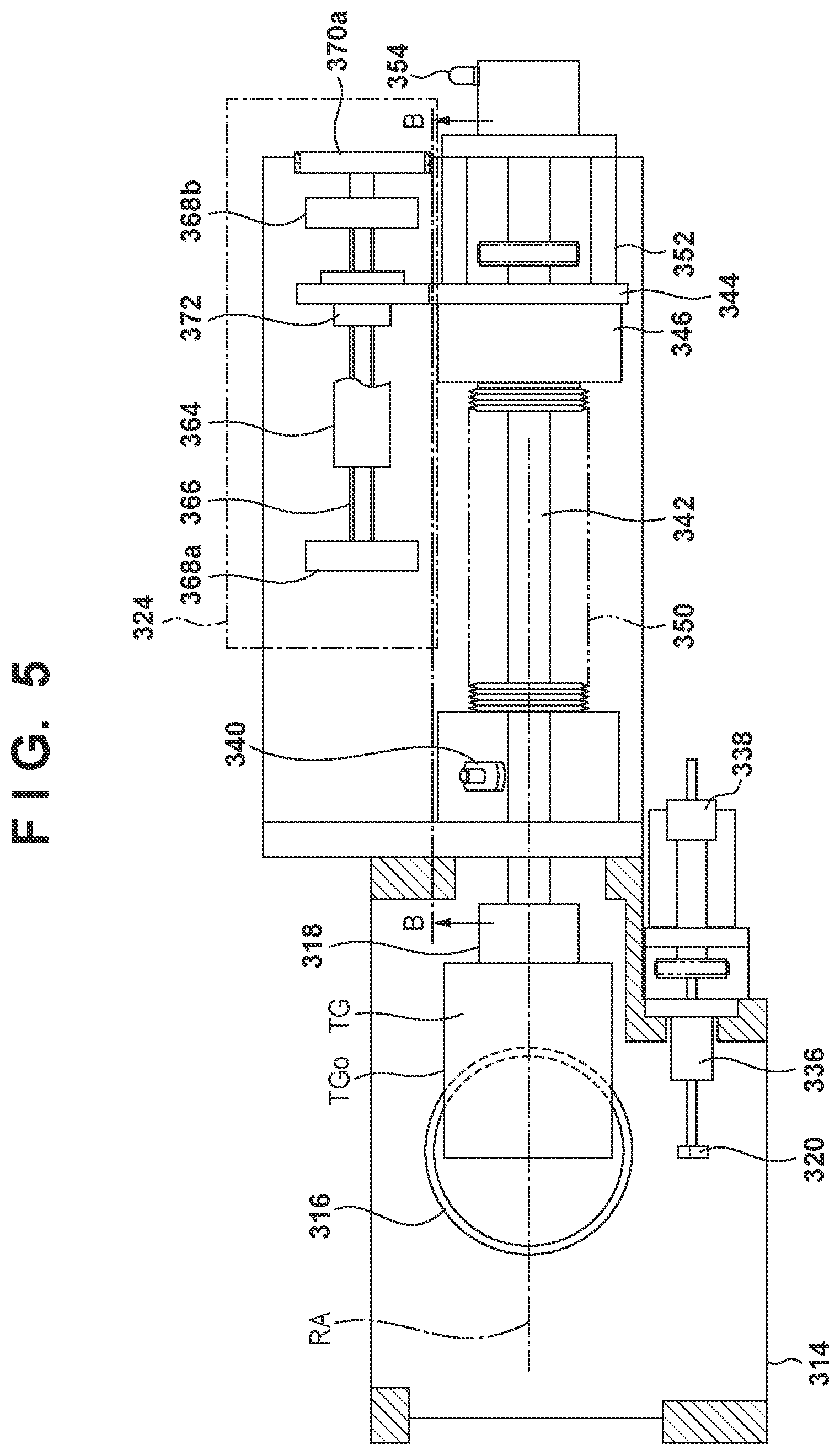 Patent US12338526 Figure 5 – Deposition apparatus