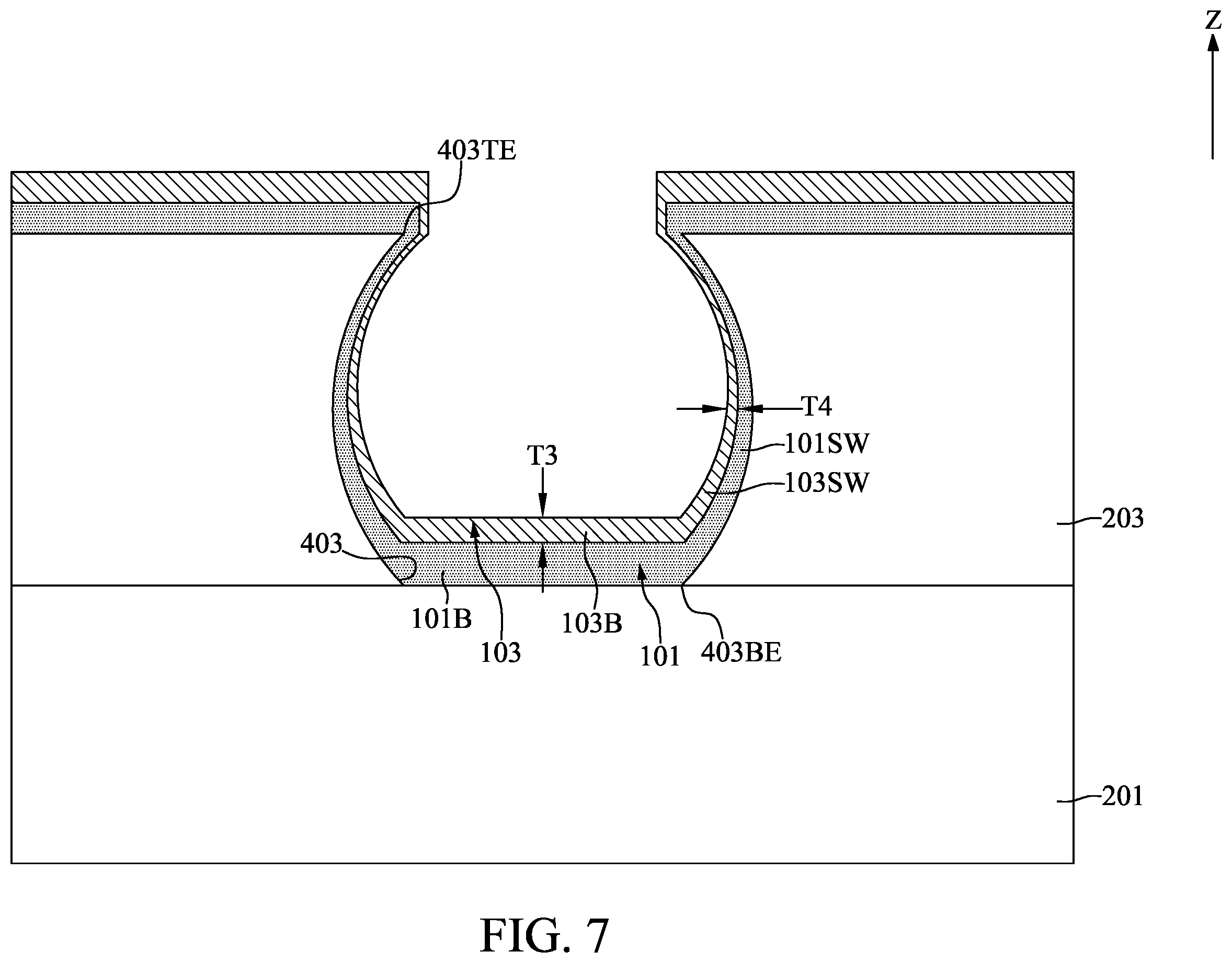 Patent US12338528 Figure 7 – Method for fabricating semiconductor device with deposition cycles of chemical vapor deposition process to form composite contact structure