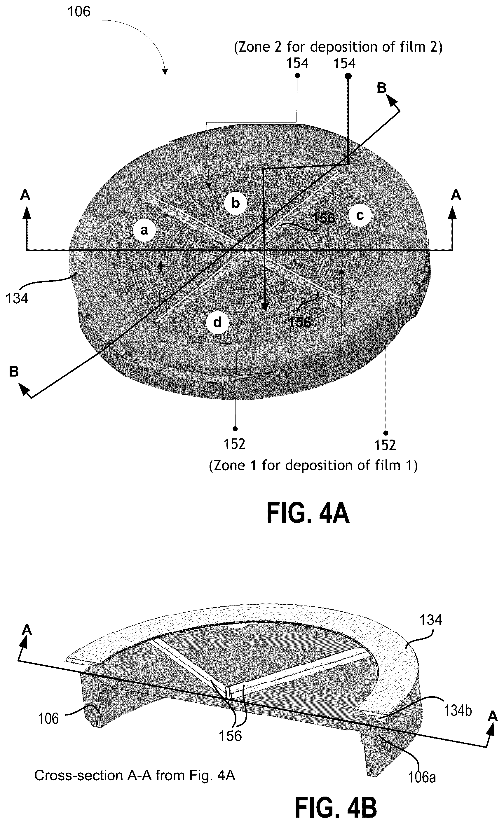 Patent US12338531 Figure 3 – Spatially tunable deposition to compensate within wafer differential bow
