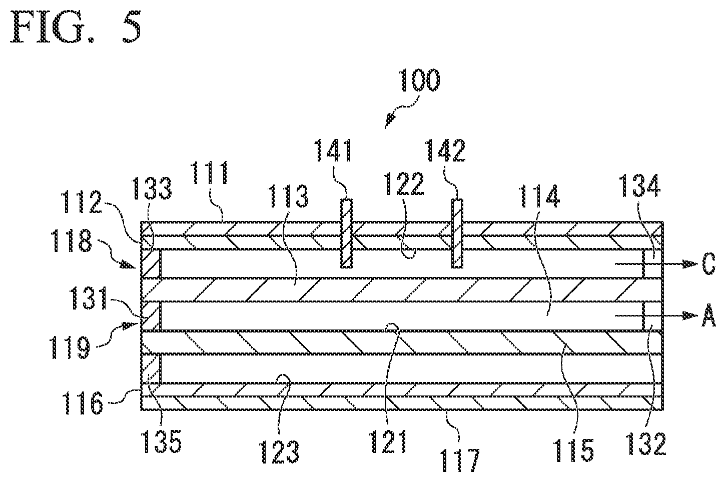 Patent US12338537 Figure 3 – Electrochemical reaction device, method for reducing carbon dioxide, and method for producing carbon compound