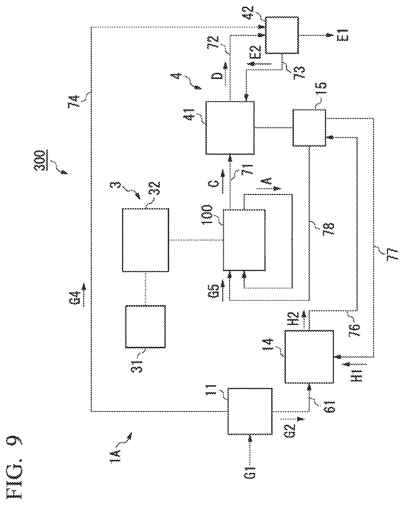 Patent US12338537 Figure 7 – Electrochemical reaction device, method for reducing carbon dioxide, and method for producing carbon compound