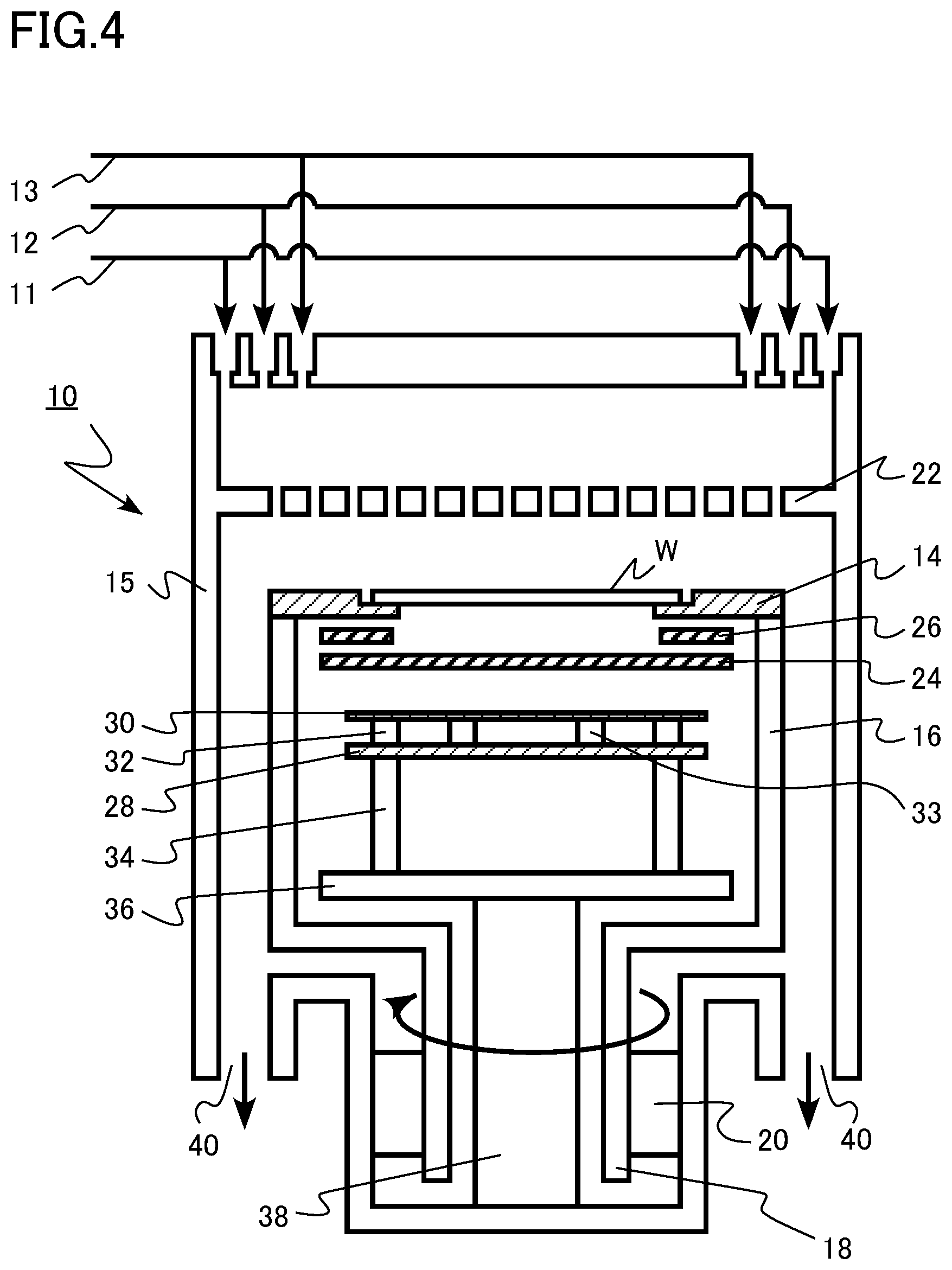 Patent US12338543 Figure 4 – Vapor phase growth method using reflector with changeable pattern