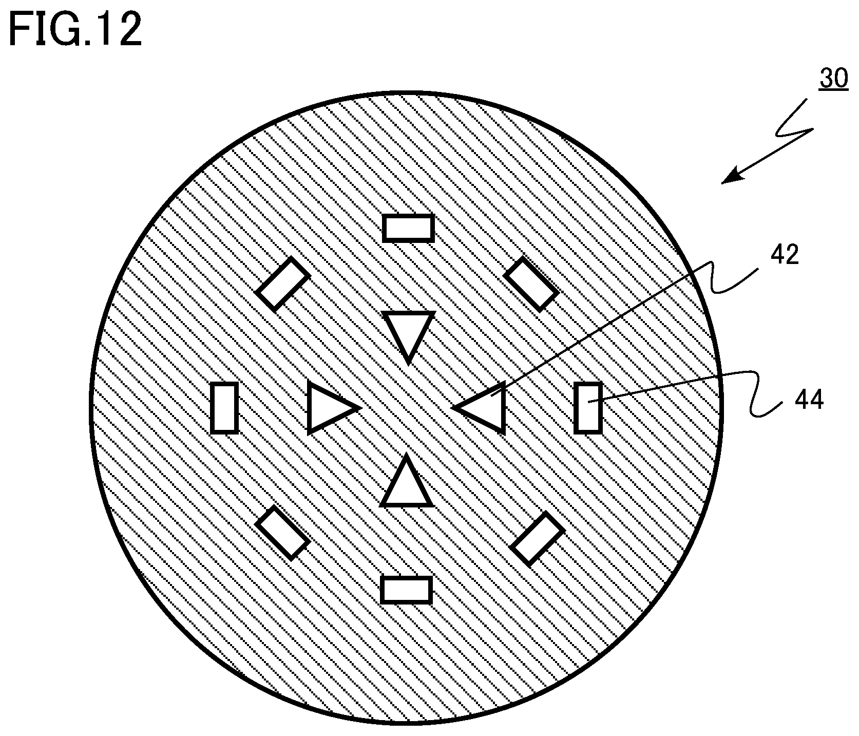 Patent US12338543 Figure 12 – Vapor phase growth method using reflector with changeable pattern
