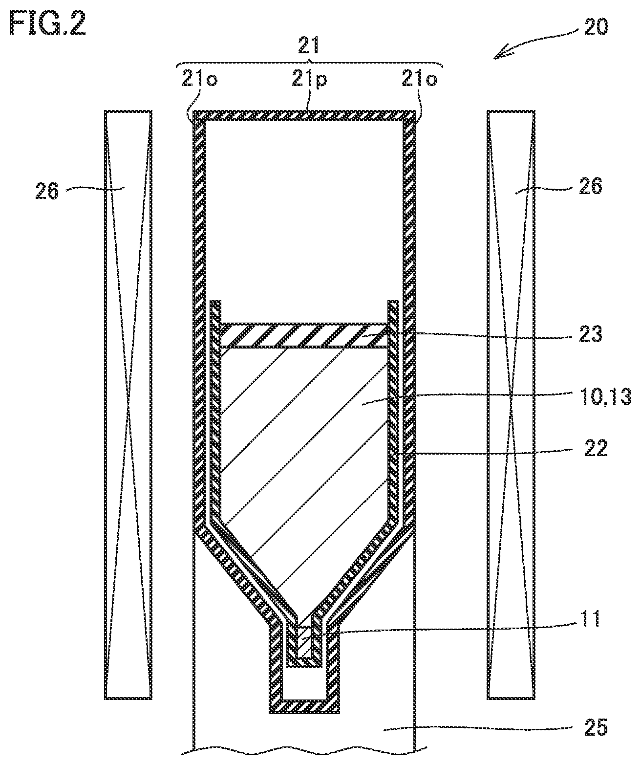 Patent US12338546 Figure 2 – Gallium arsenide single crystal and gallium arsenide single crystal substrate