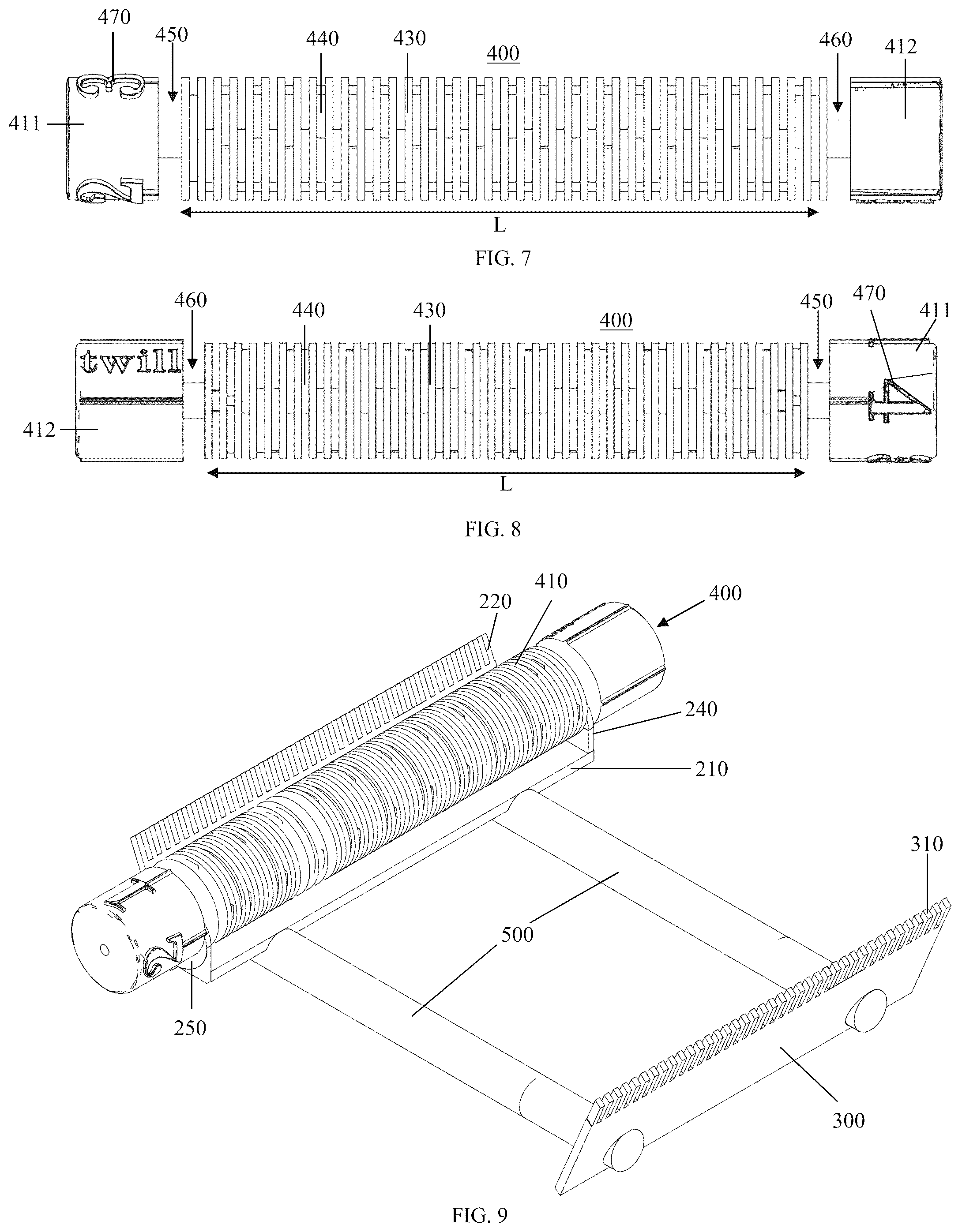 Patent US12338554 Figure 5 – Weaving loom