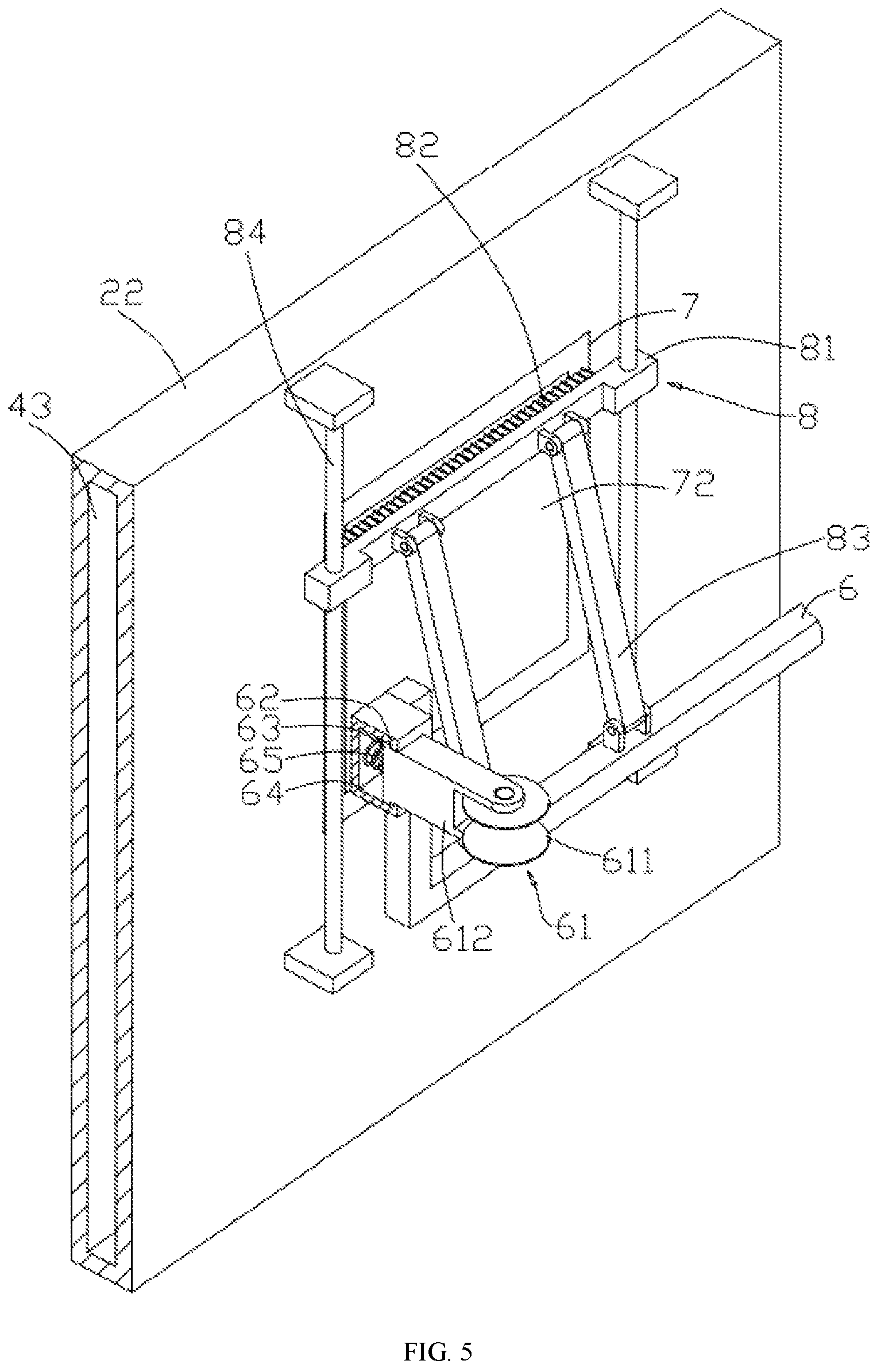 Patent US12338556 Figure 5 – High-definition transparent blind fabric and manufacturing method