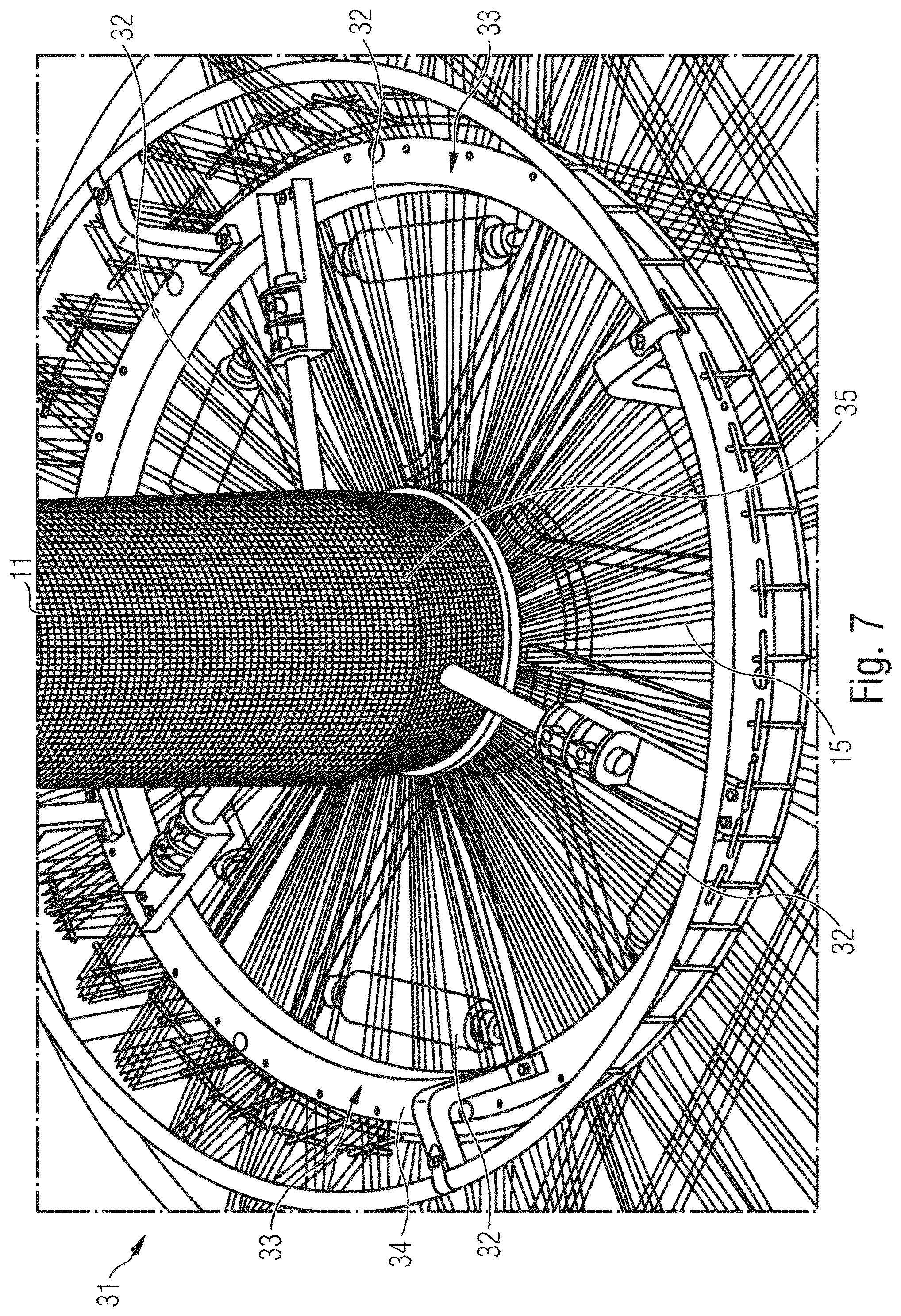 Patent US12338558 Figure 6 – Circulatory woven sports article