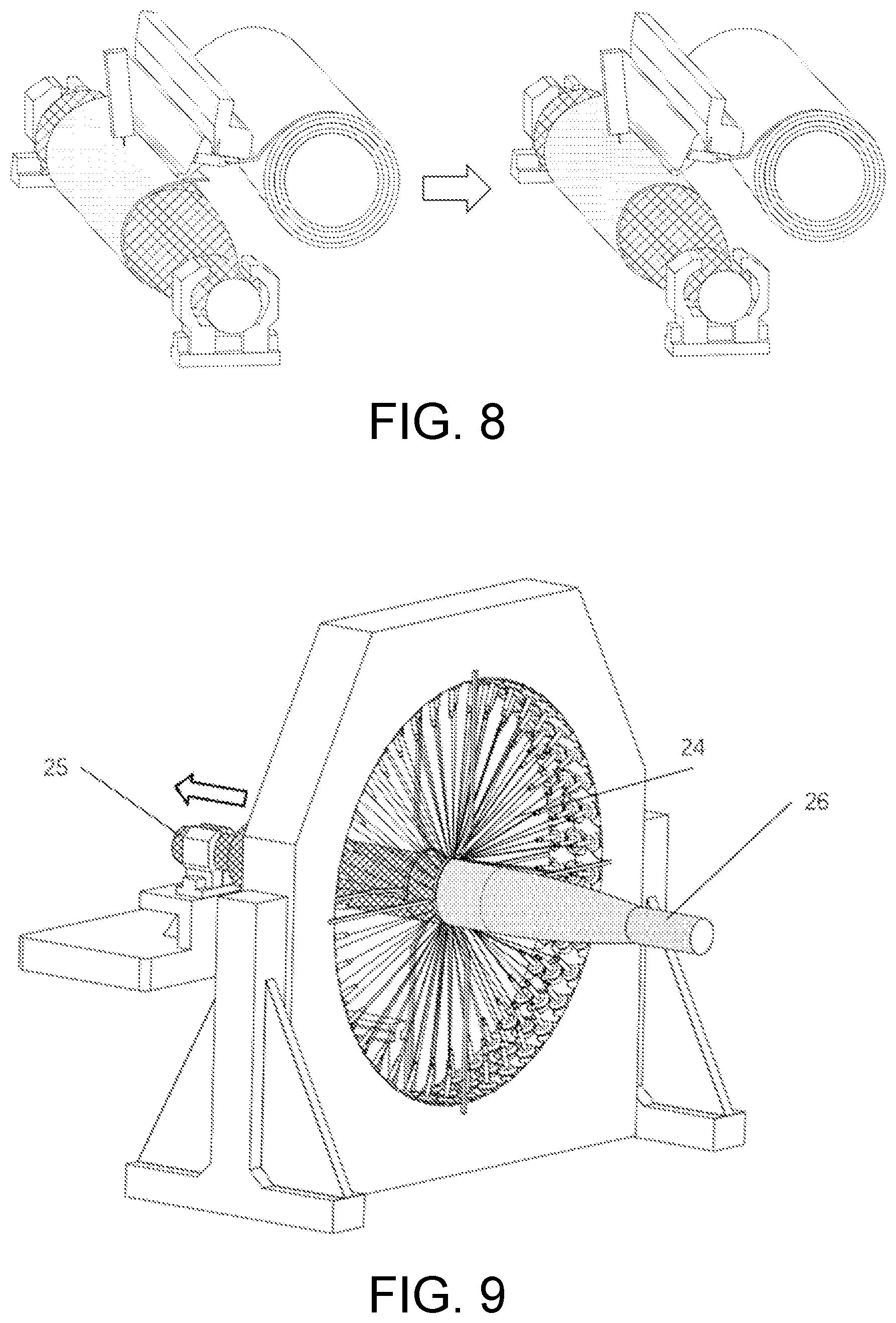 Patent US12338561 Figure 5 – Integrated braiding and needle punching preform forming method and preform forming device