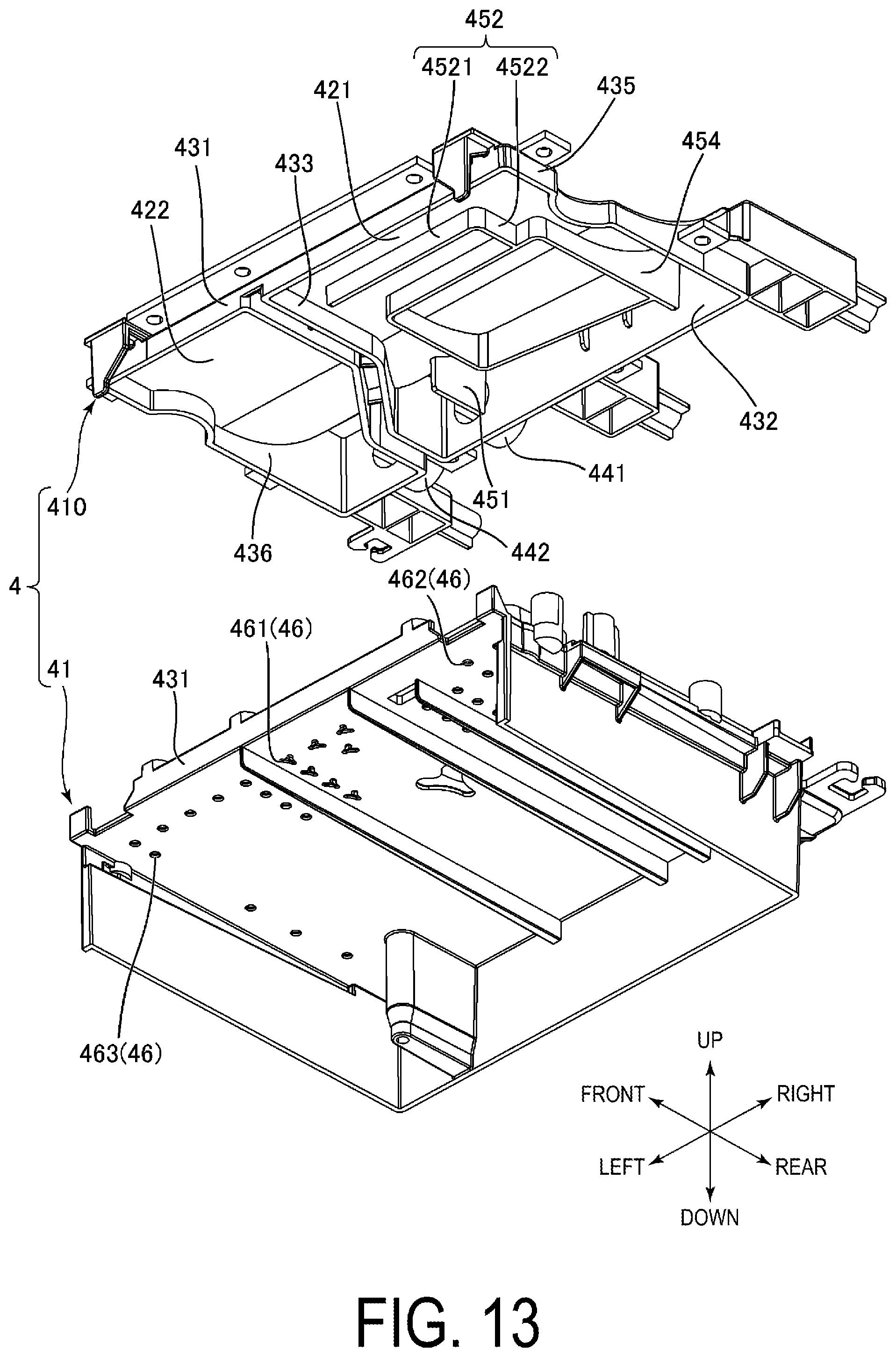Patent US12338566 Figure 13 – Case and washing machine