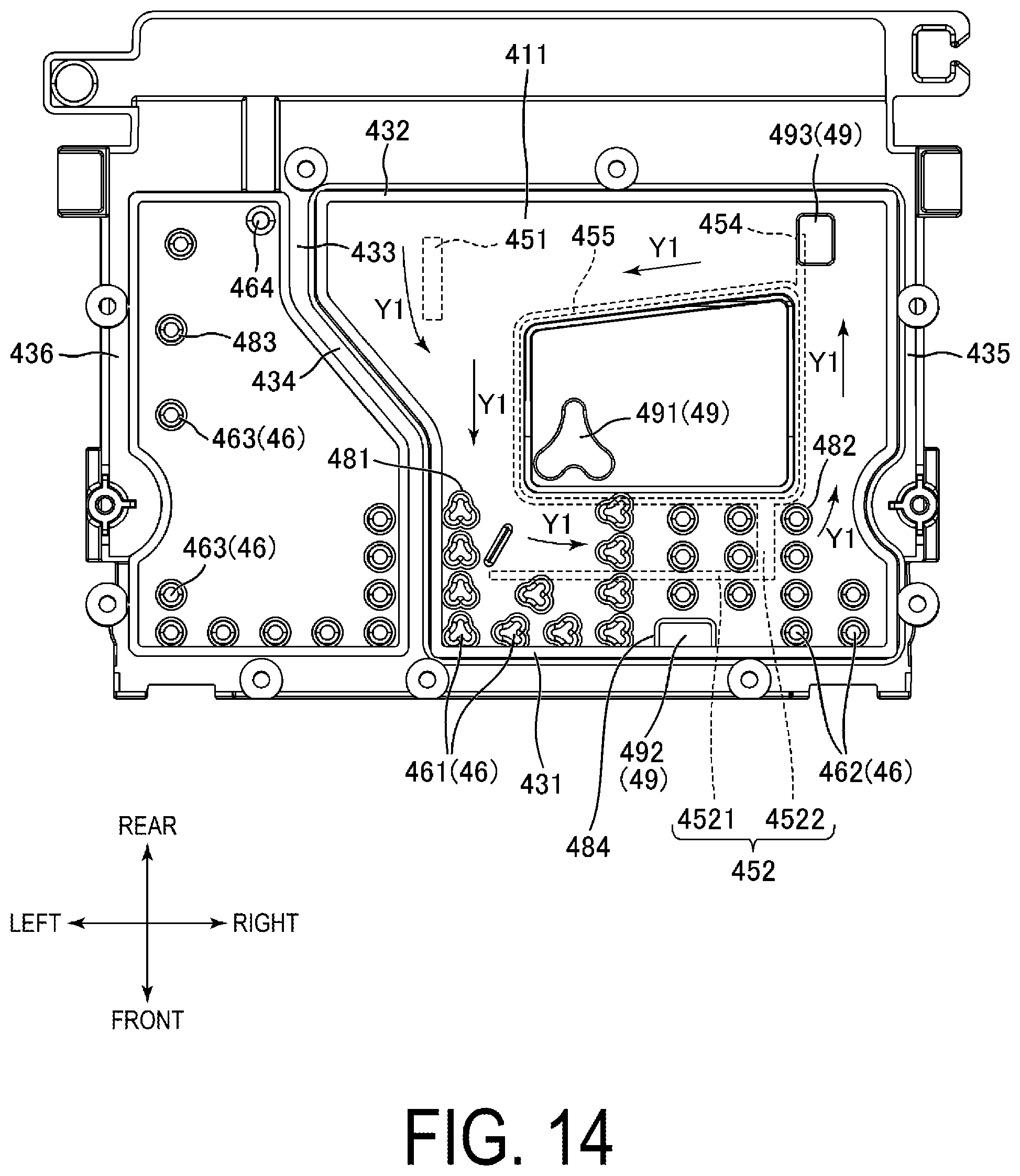 Patent US12338566 Figure 14 – Case and washing machine