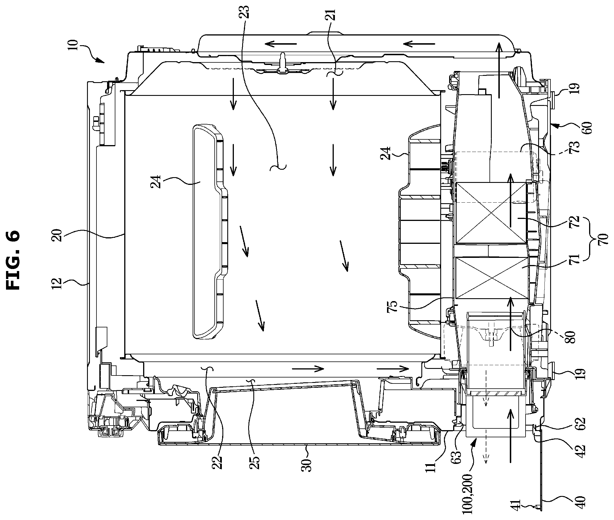 Patent US12338570 Figure 6 – Dryer