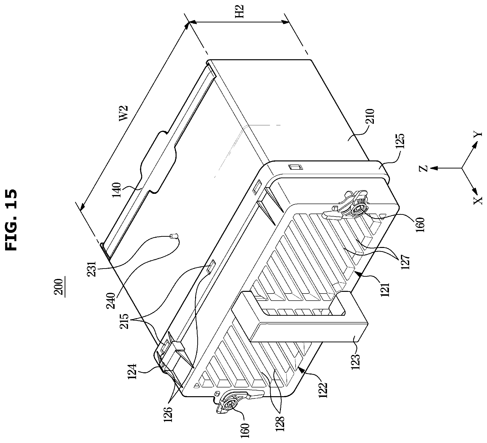 Patent US12338570 Figure 15 – Dryer