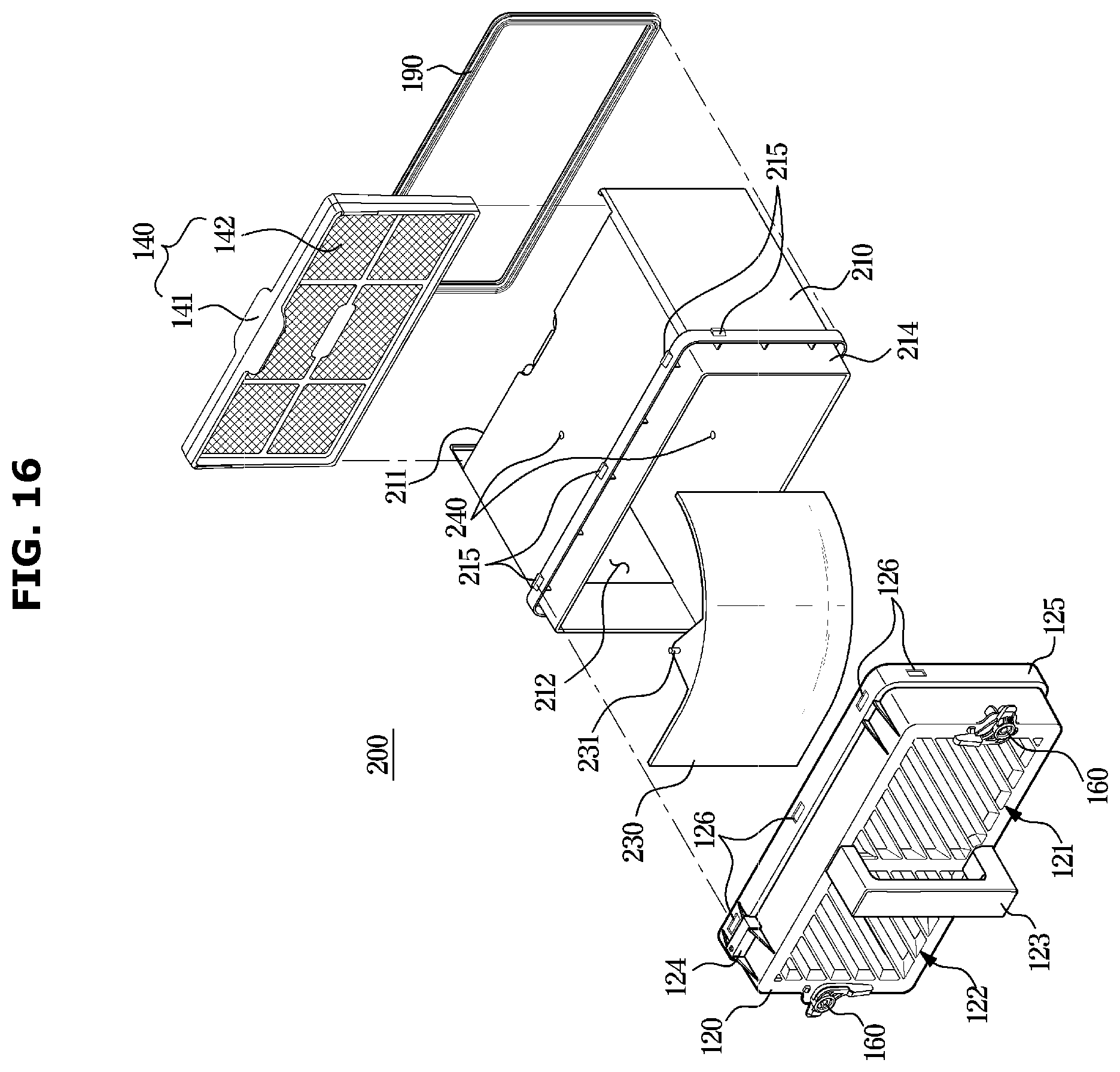 Patent US12338570 Figure 16 – Dryer