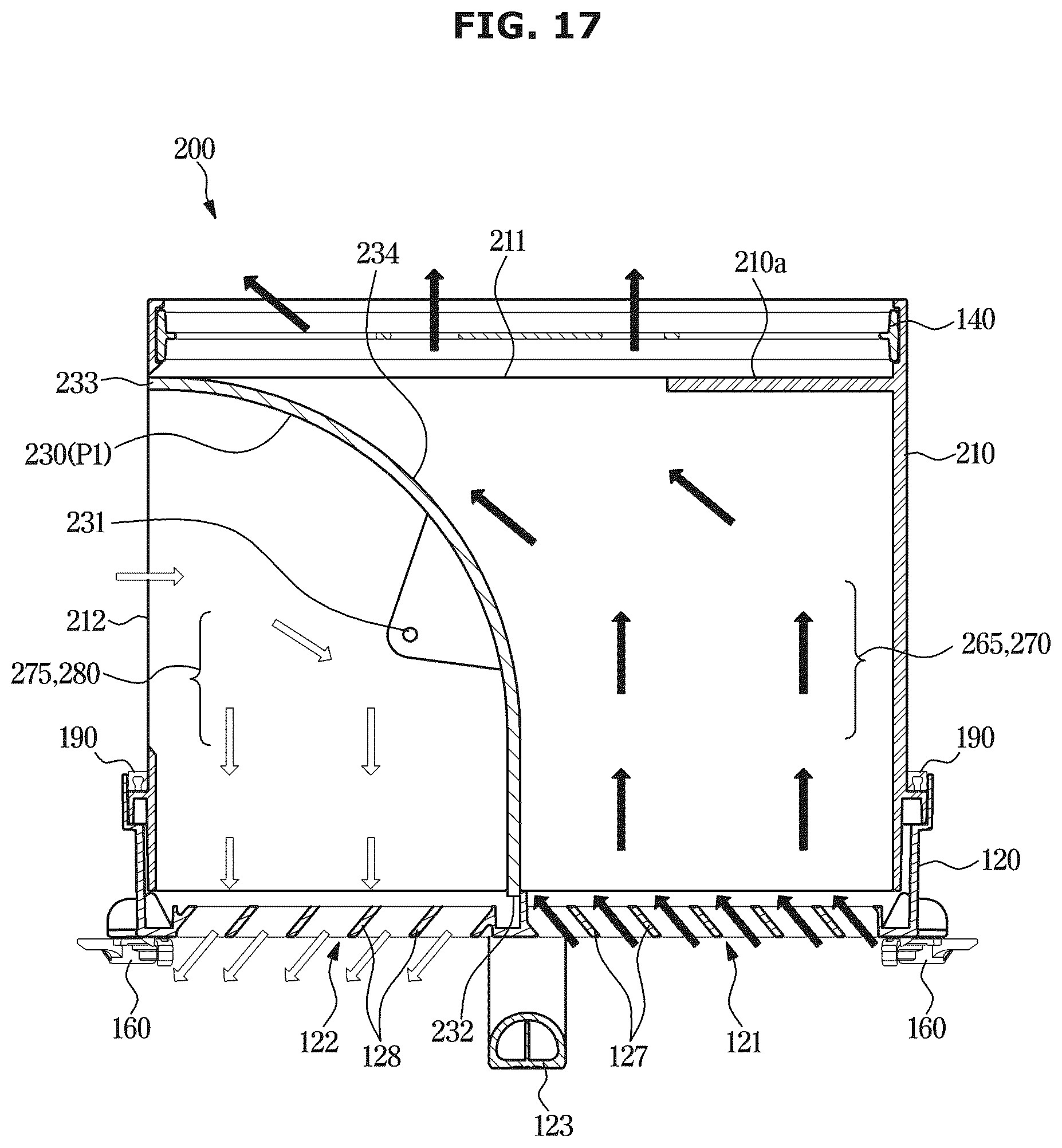 Patent US12338570 Figure 17 – Dryer