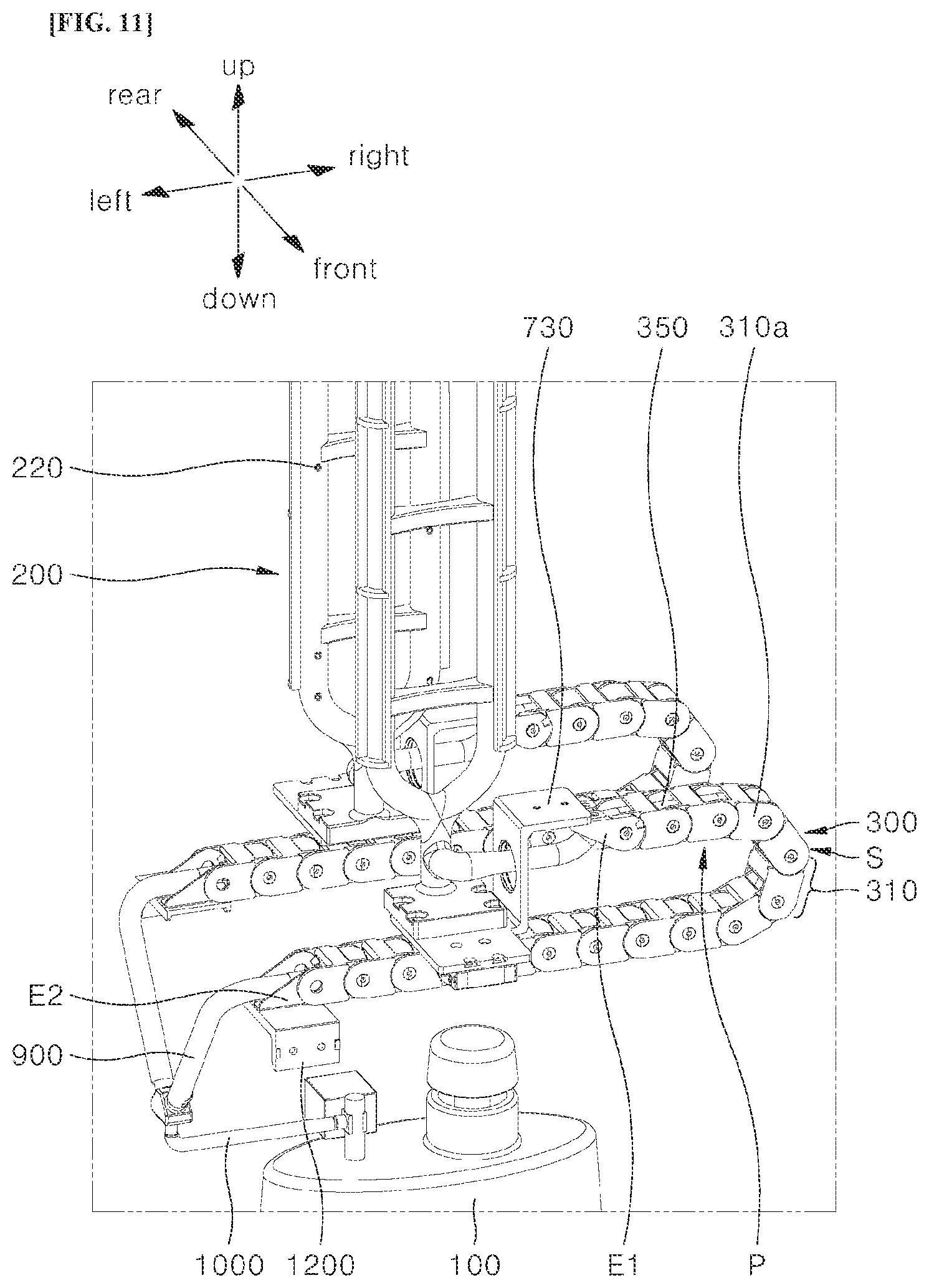 Patent US12338572 Figure 10 – Clothing treatment apparatus and method for controlling same