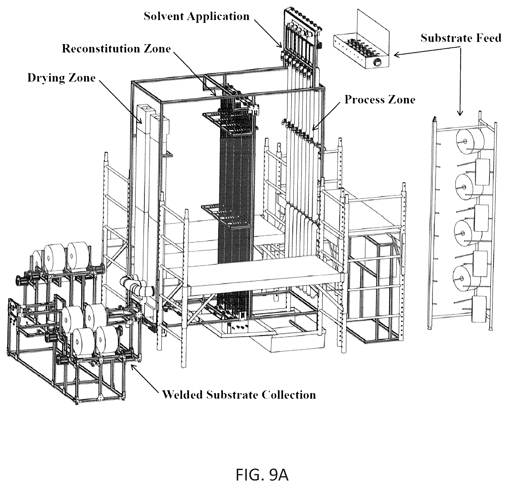 Patent US12338574 Figure 20 – Methods, processes, and apparatuses for producing welded substrates