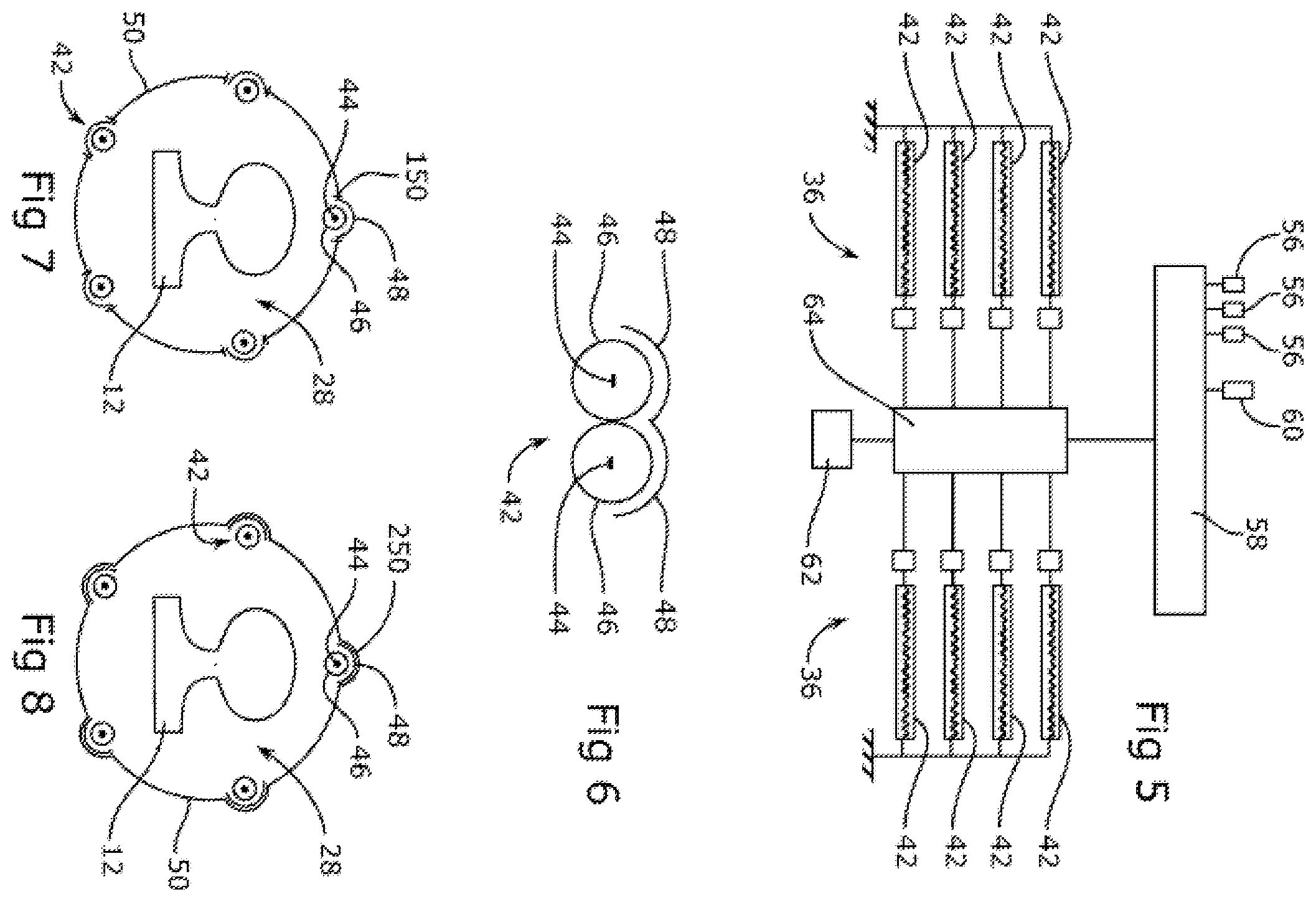 Patent US12338583 Figure 3 – Mobile device for heating a rail of a permanent way using infrared-radiation electric lamps, and associated heating method