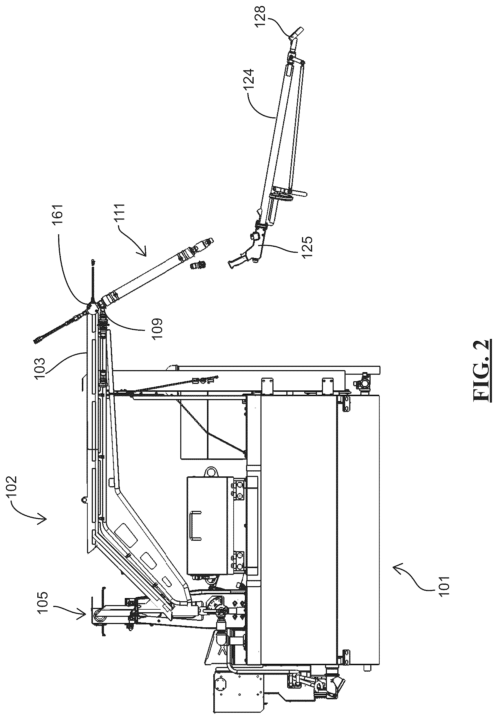 Patent US12338587 Figure 2 – Heatable hose assembly for asphalt repair and methods of use
