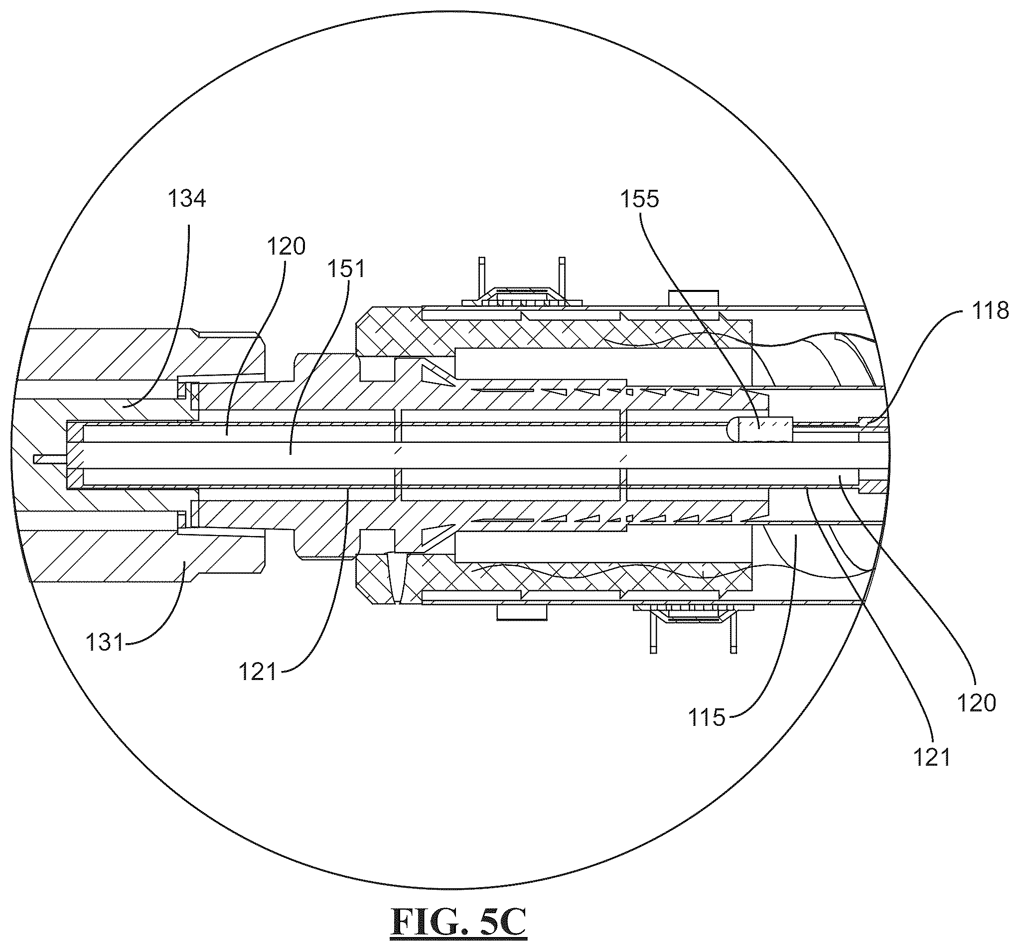 Patent US12338587 Figure 7 – Heatable hose assembly for asphalt repair and methods of use