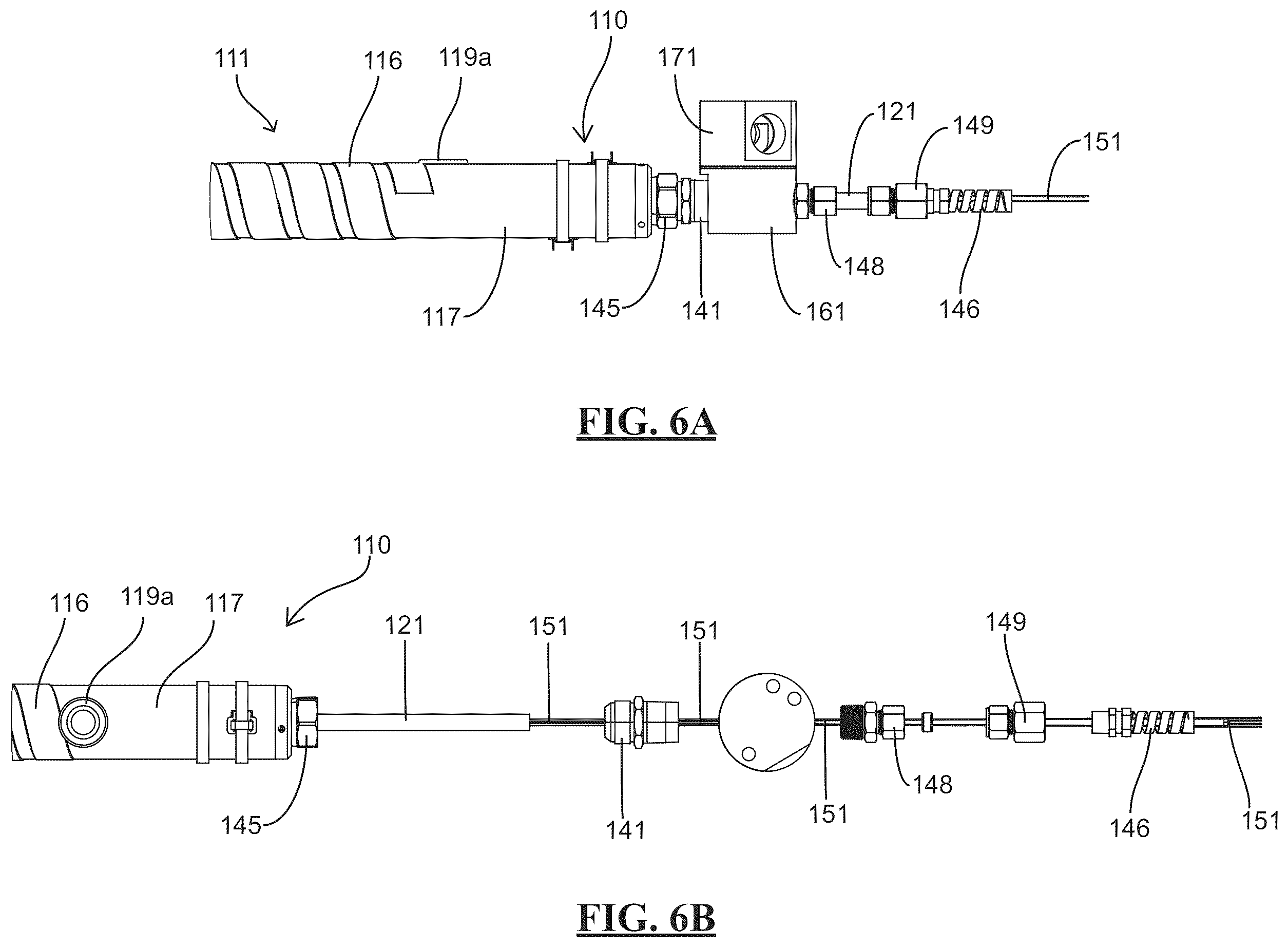 Patent US12338587 Figure 8 – Heatable hose assembly for asphalt repair and methods of use