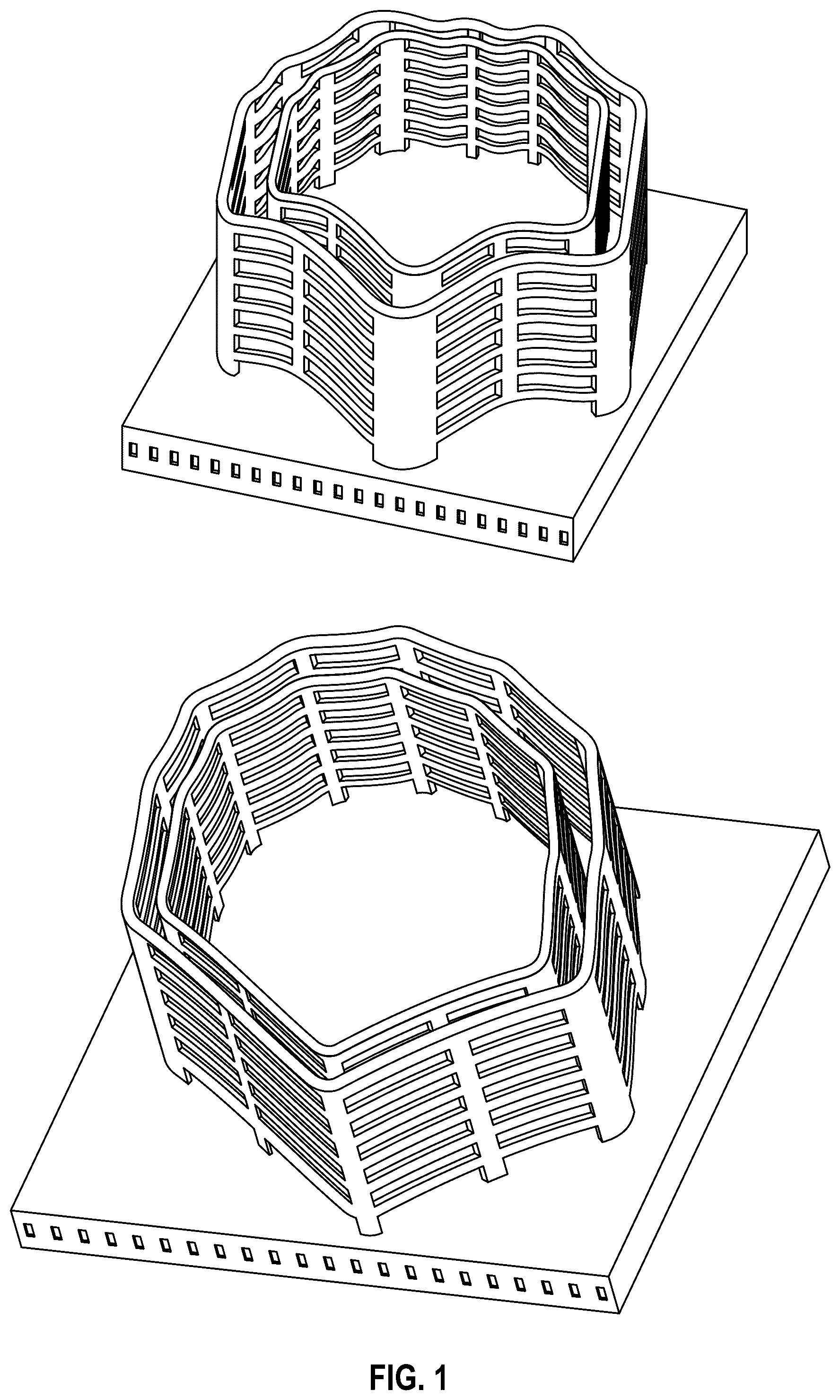 Patent US12338588 Figure 1 – Phase transforming cellular matrix (PXCM) based tile design for a lightweight runway mat