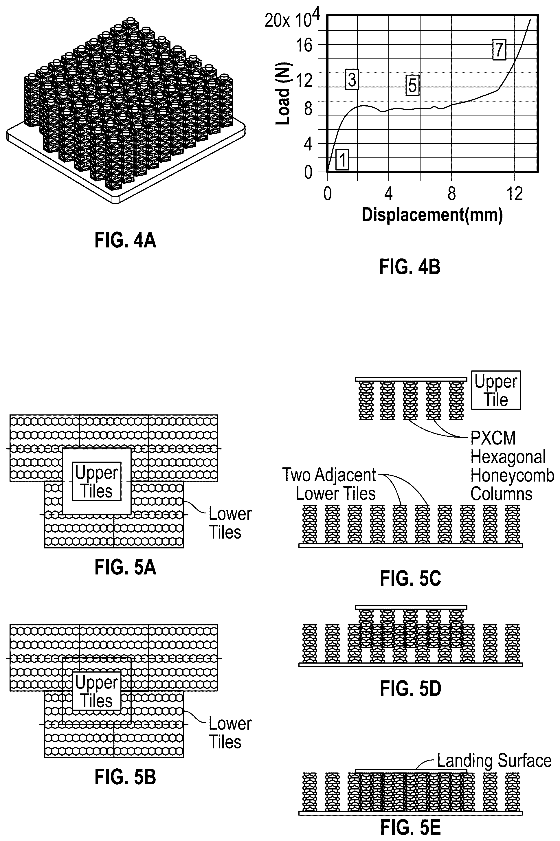 Patent US12338588 Figure 4 – Phase transforming cellular matrix (PXCM) based tile design for a lightweight runway mat