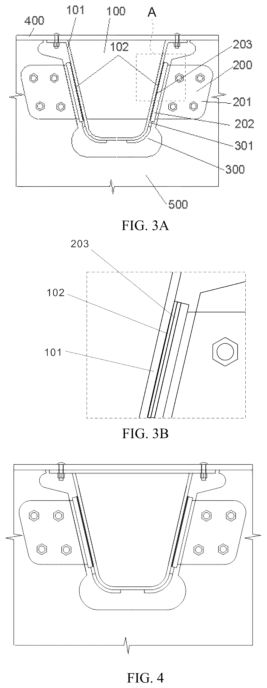 Patent US12338589 Figure 2 – Replaceable and fatigue-avoided orthotropic plate structure and replacing method thereof