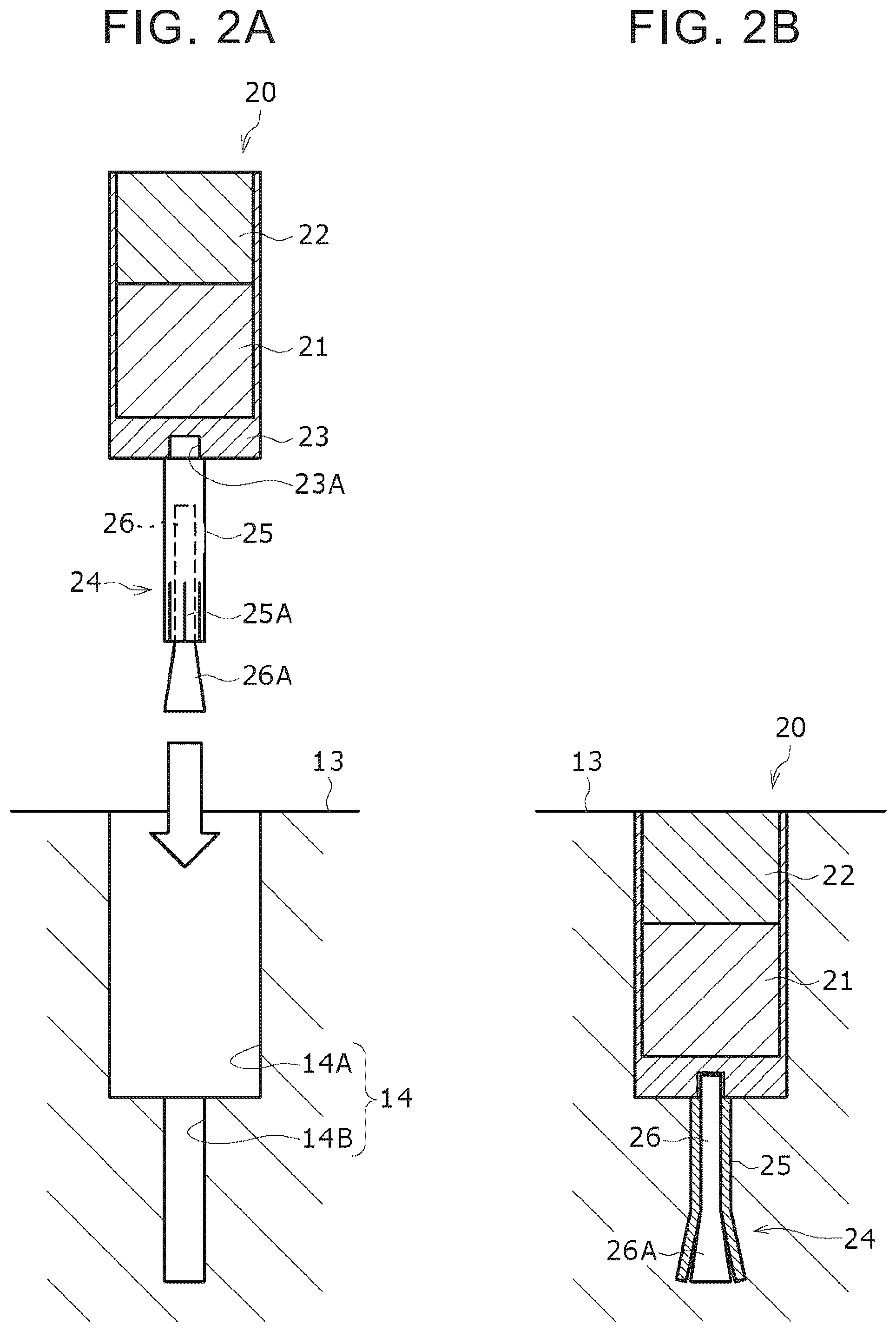 Patent US12338590 Figure 2 – Magnetic marker, embedding jig for magnetic marker, and embedding method for magnetic marker