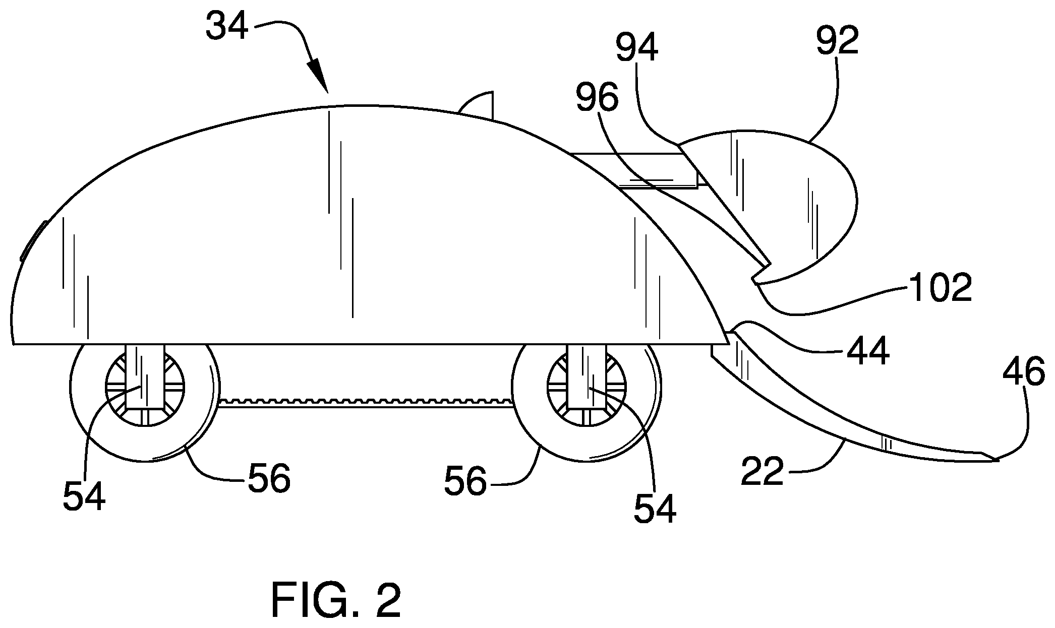 Patent US12338592 Figure 2 – Animal feces collection assembly