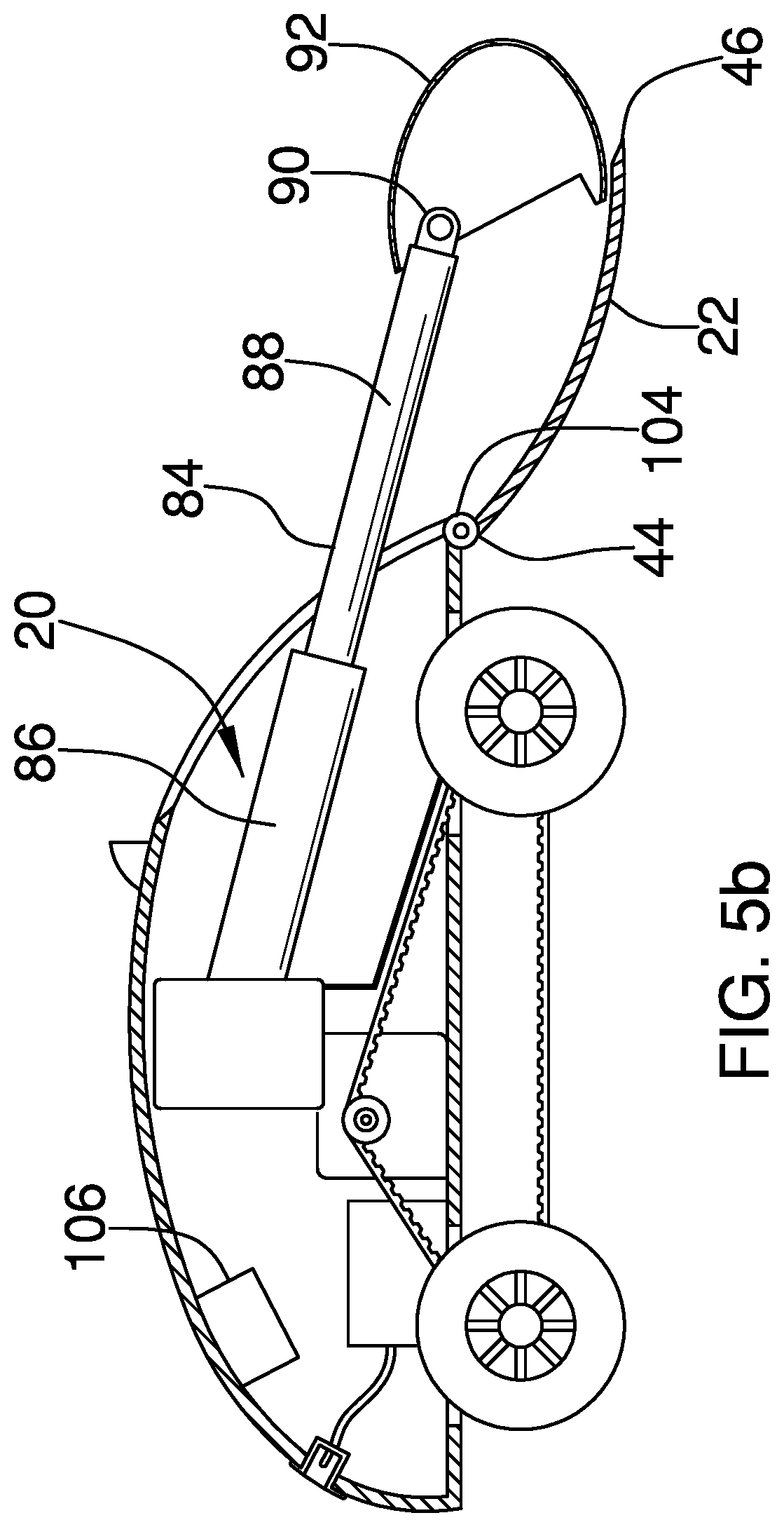 Patent US12338592 Figure 6 – Animal feces collection assembly