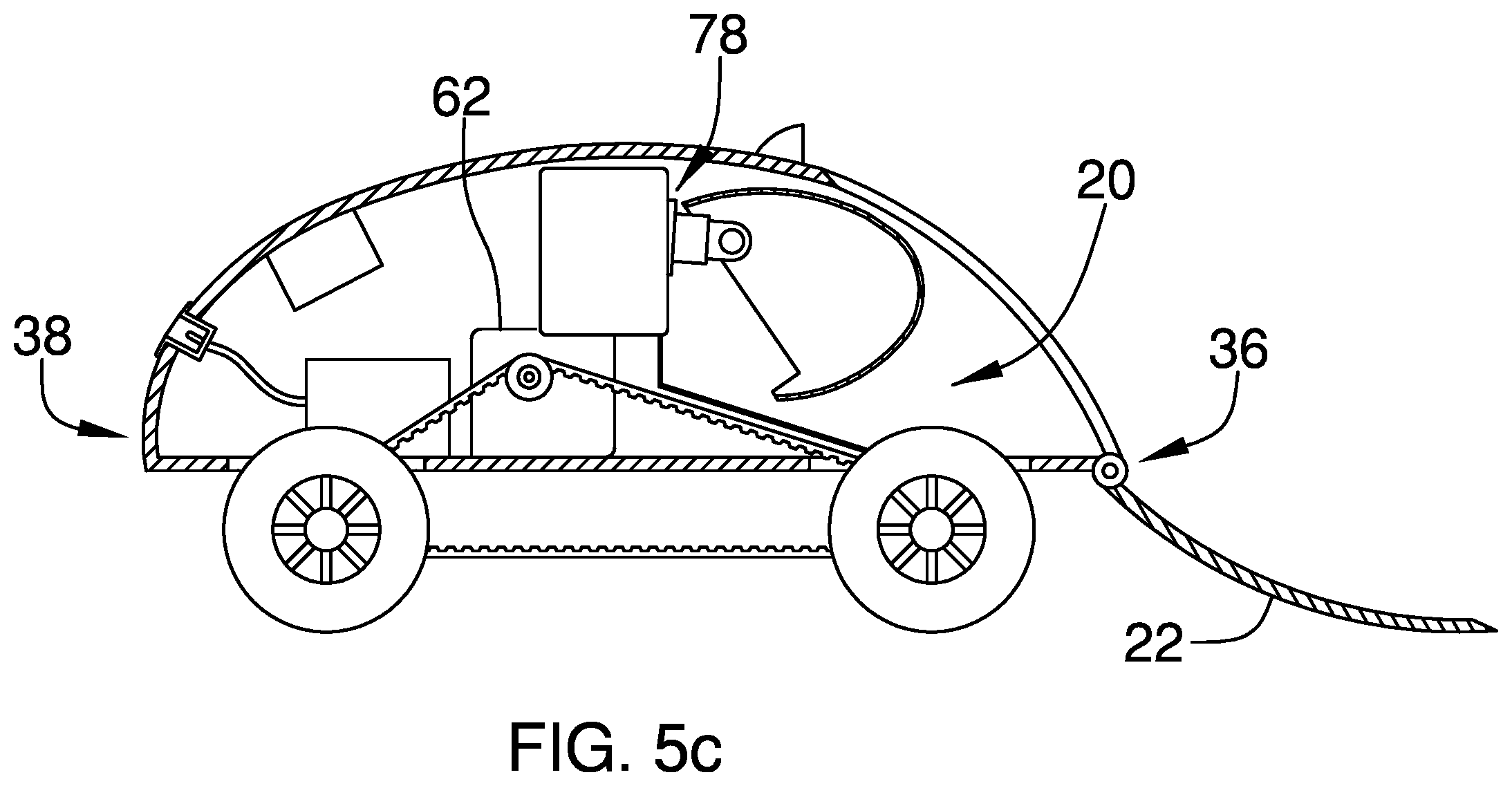 Patent US12338592 Figure 7 – Animal feces collection assembly