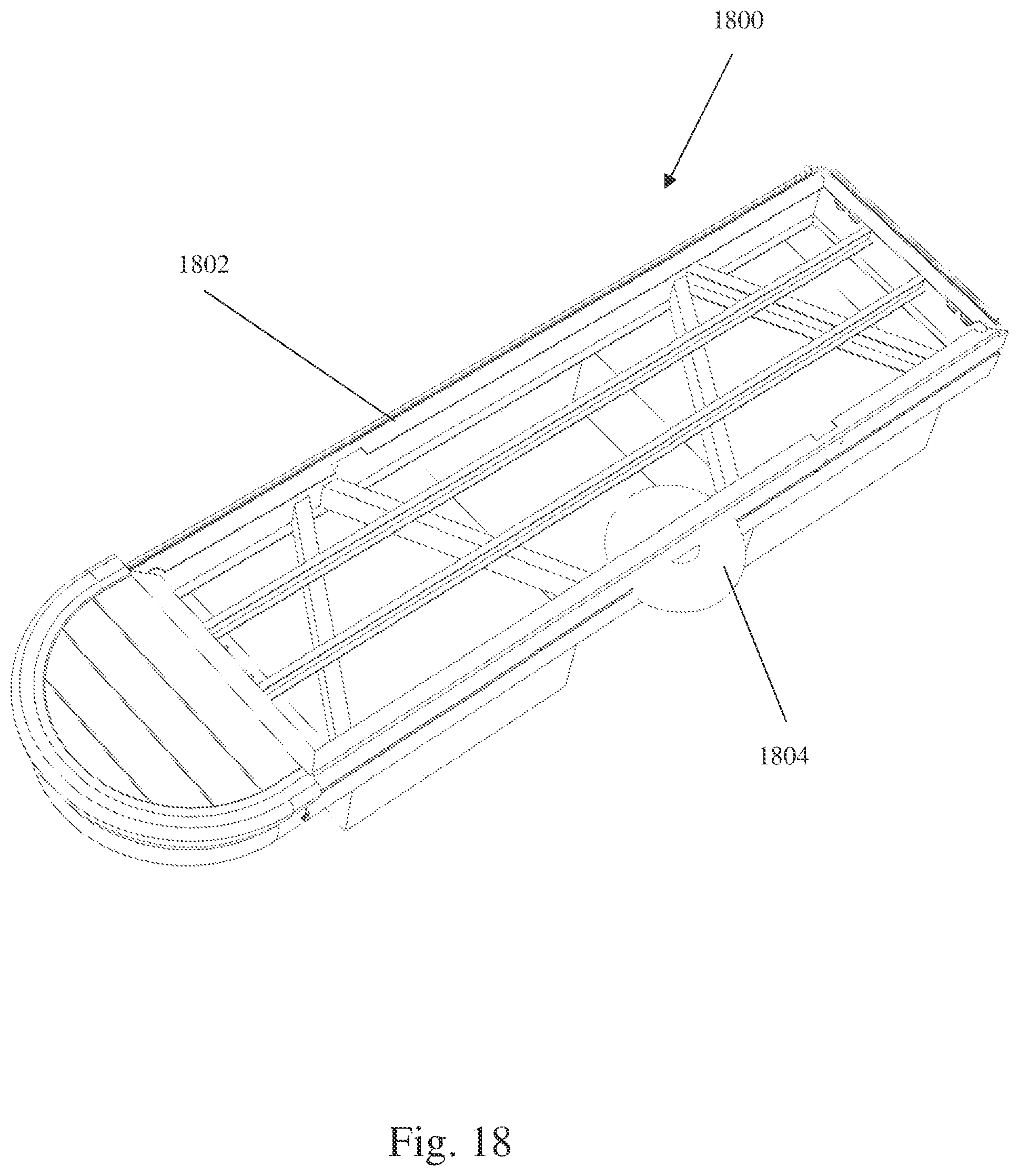 Patent US12338594 Figure 17 – Frame rail assemblies and interlocking frame rail systems