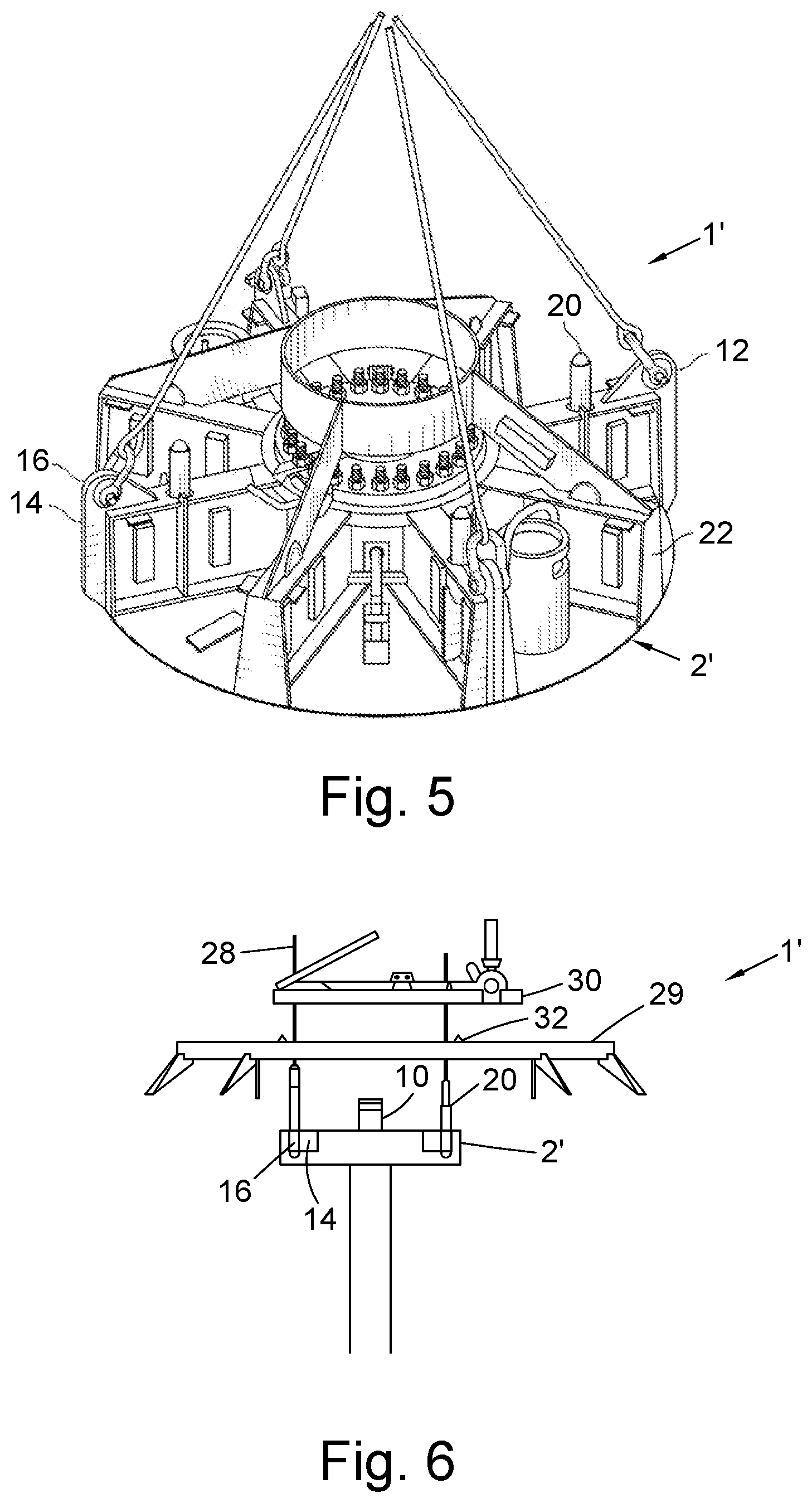 Patent US12338595 Figure 3 – Foundation modularization