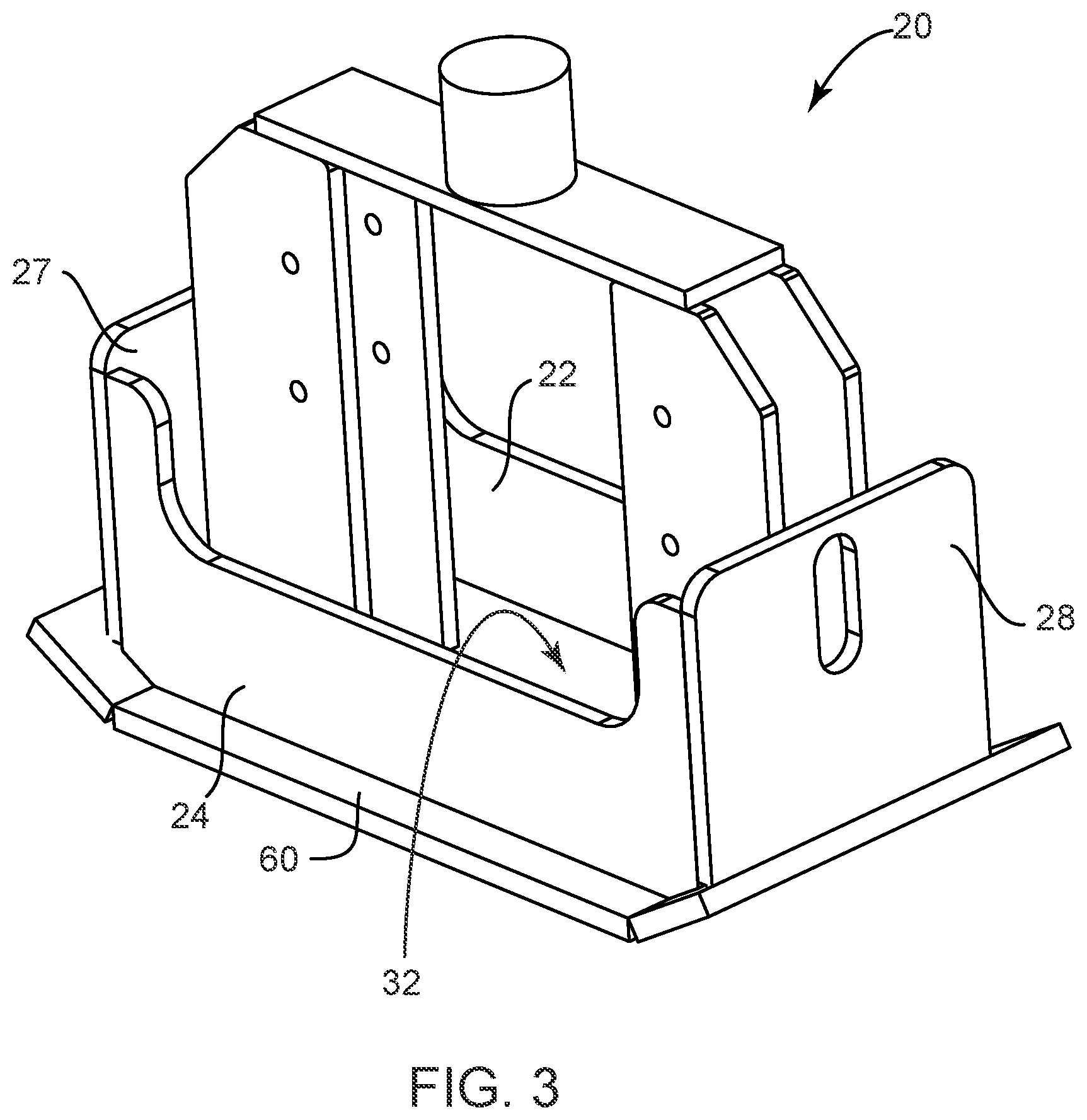 Patent US12338597 Figure 3 – Vibratory compactor