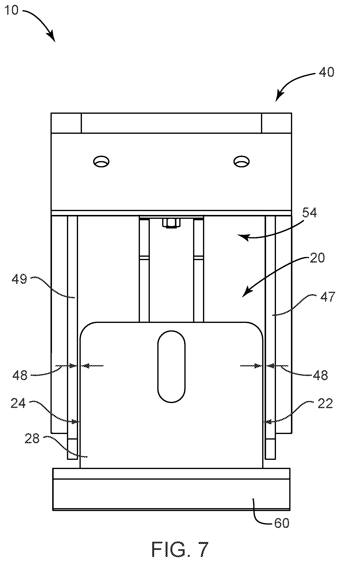 Patent US12338597 Figure 7 – Vibratory compactor