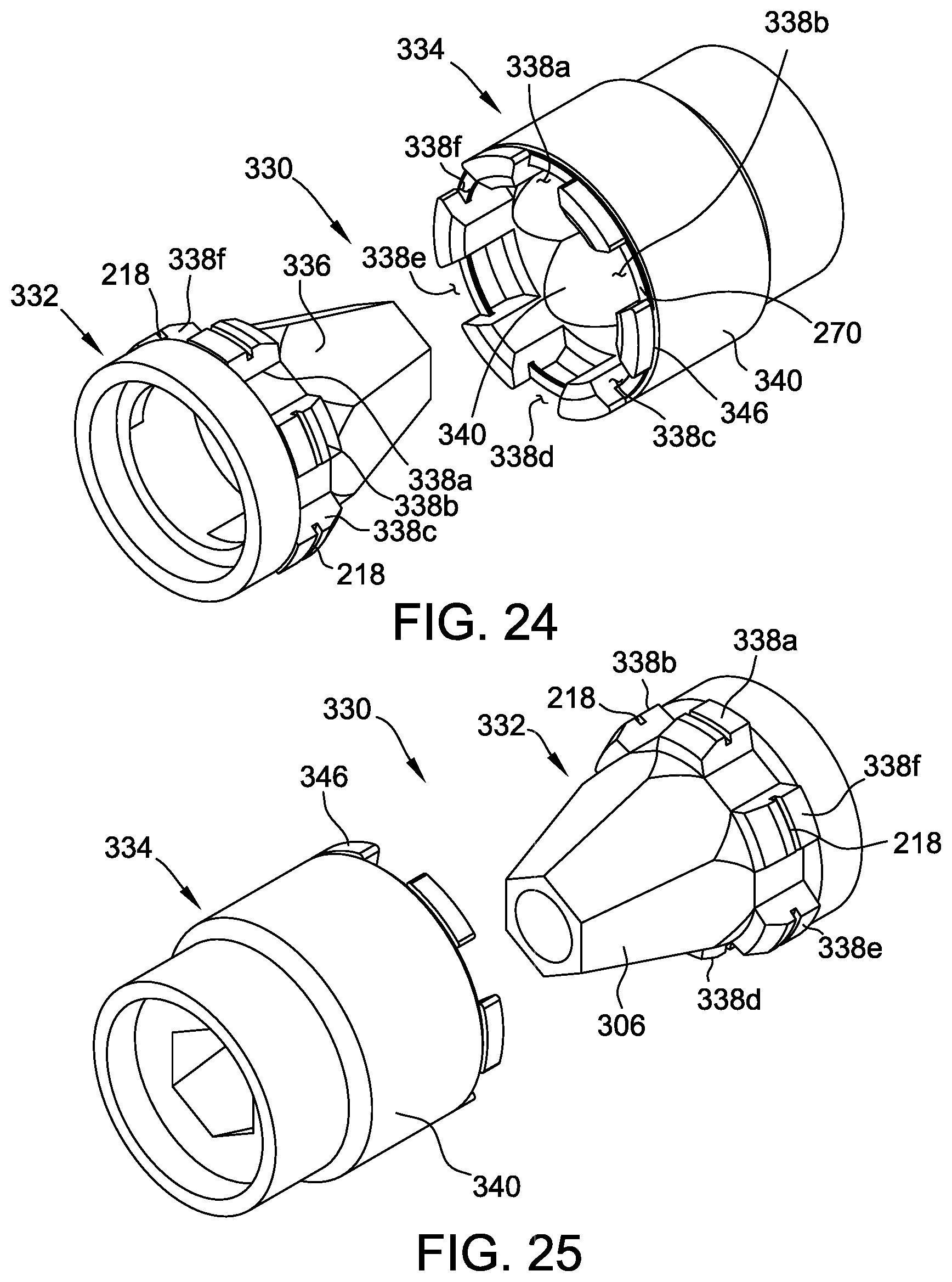 Patent US12338598 Figure 12 – Modular helical pier foundation support systems, assemblies and methods with snap-lock couplings