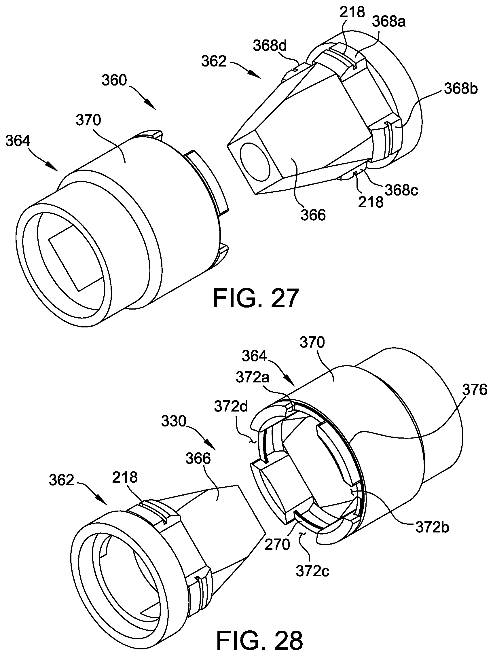 Patent US12338598 Figure 14 – Modular helical pier foundation support systems, assemblies and methods with snap-lock couplings