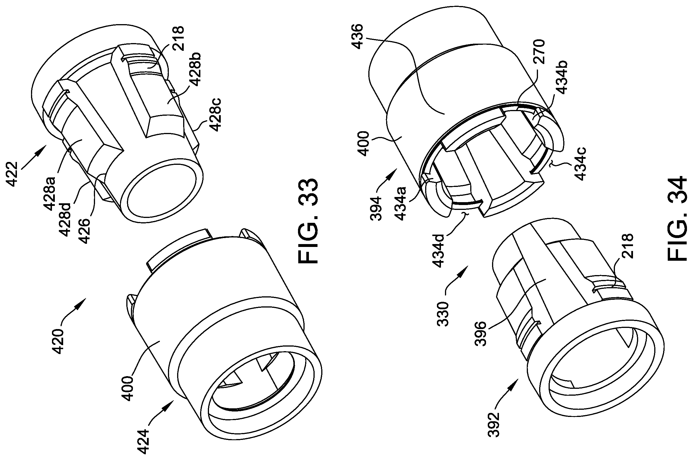 Patent US12338598 Figure 18 – Modular helical pier foundation support systems, assemblies and methods with snap-lock couplings