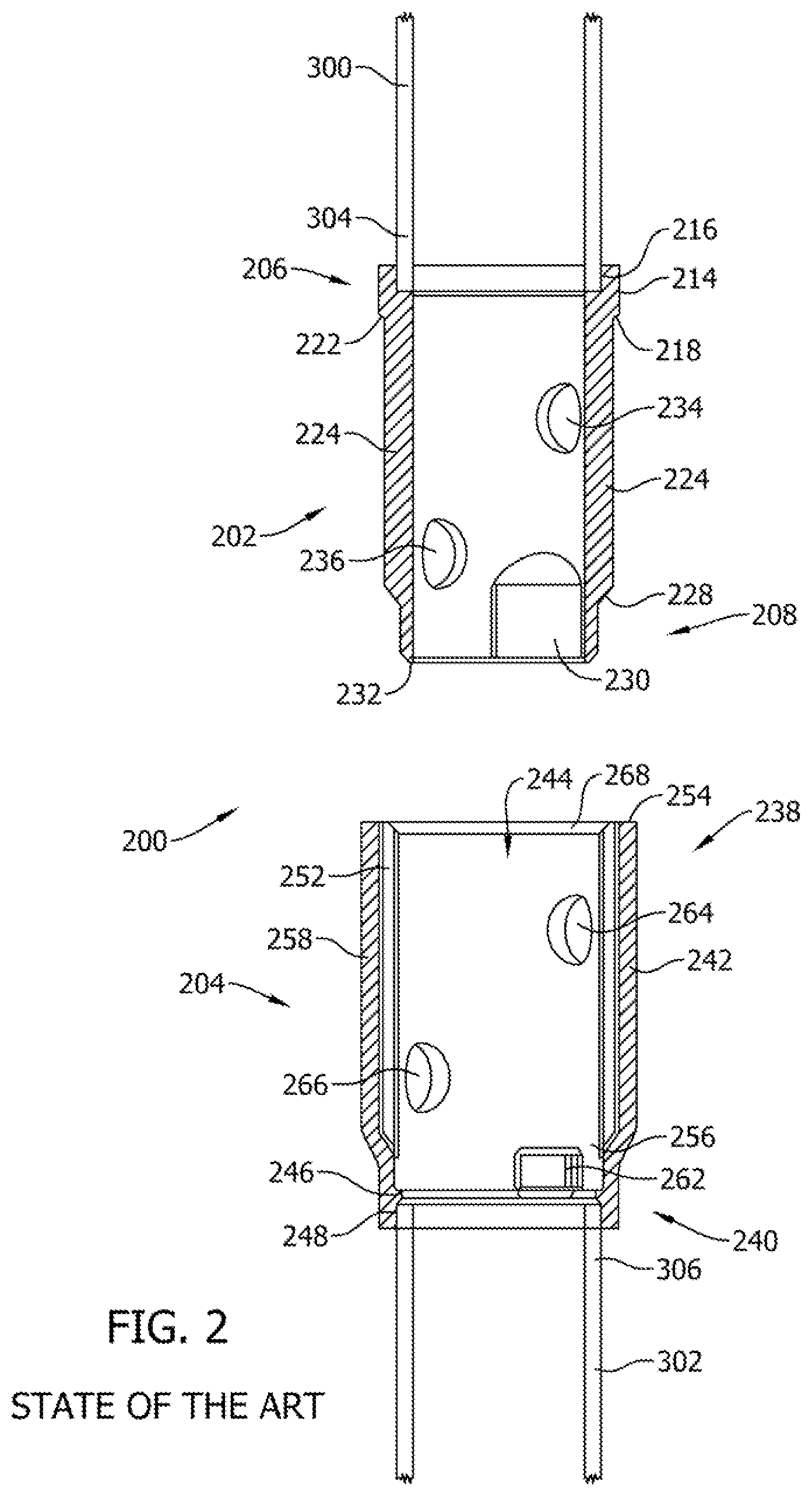 Patent US12338599 Figure 2 – Foundation support systems, assemblies and methods including sleeve coupler and shafts with torque transmitting profiled distal end edges