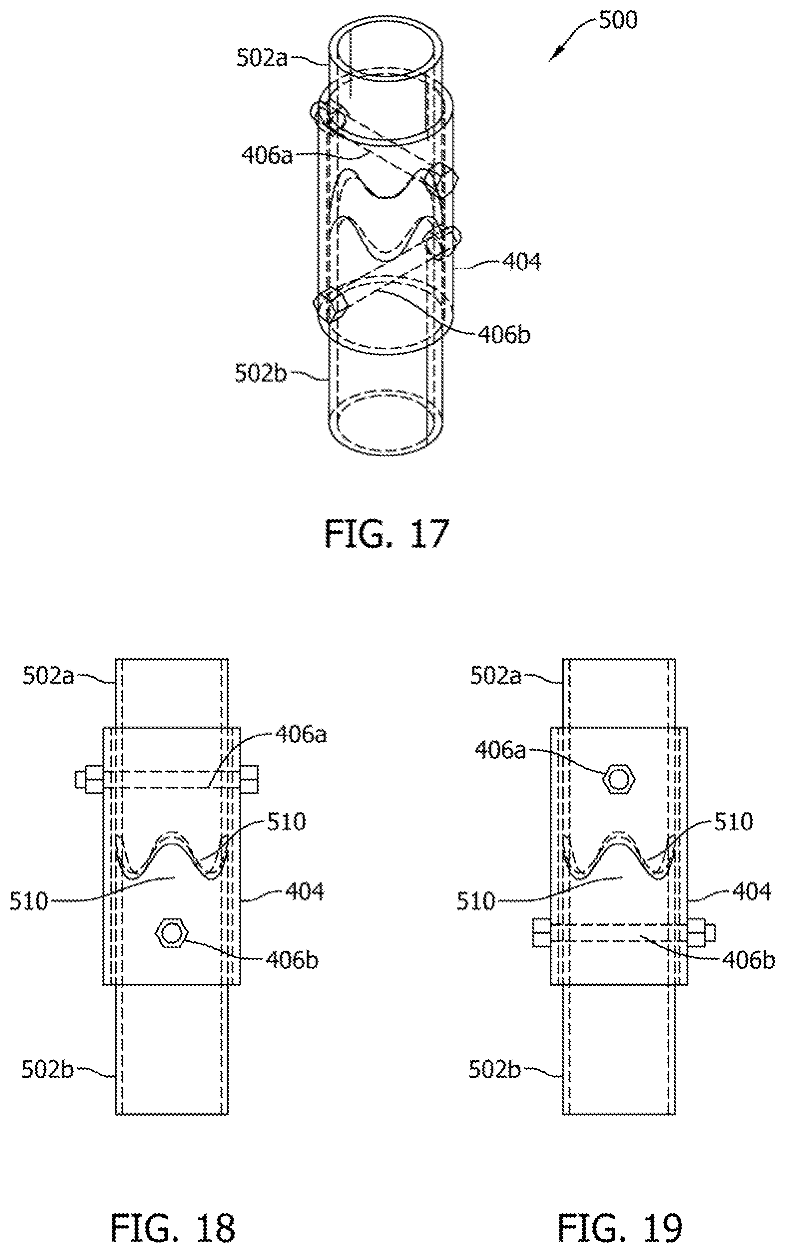 Patent US12338599 Figure 11 – Foundation support systems, assemblies and methods including sleeve coupler and shafts with torque transmitting profiled distal end edges