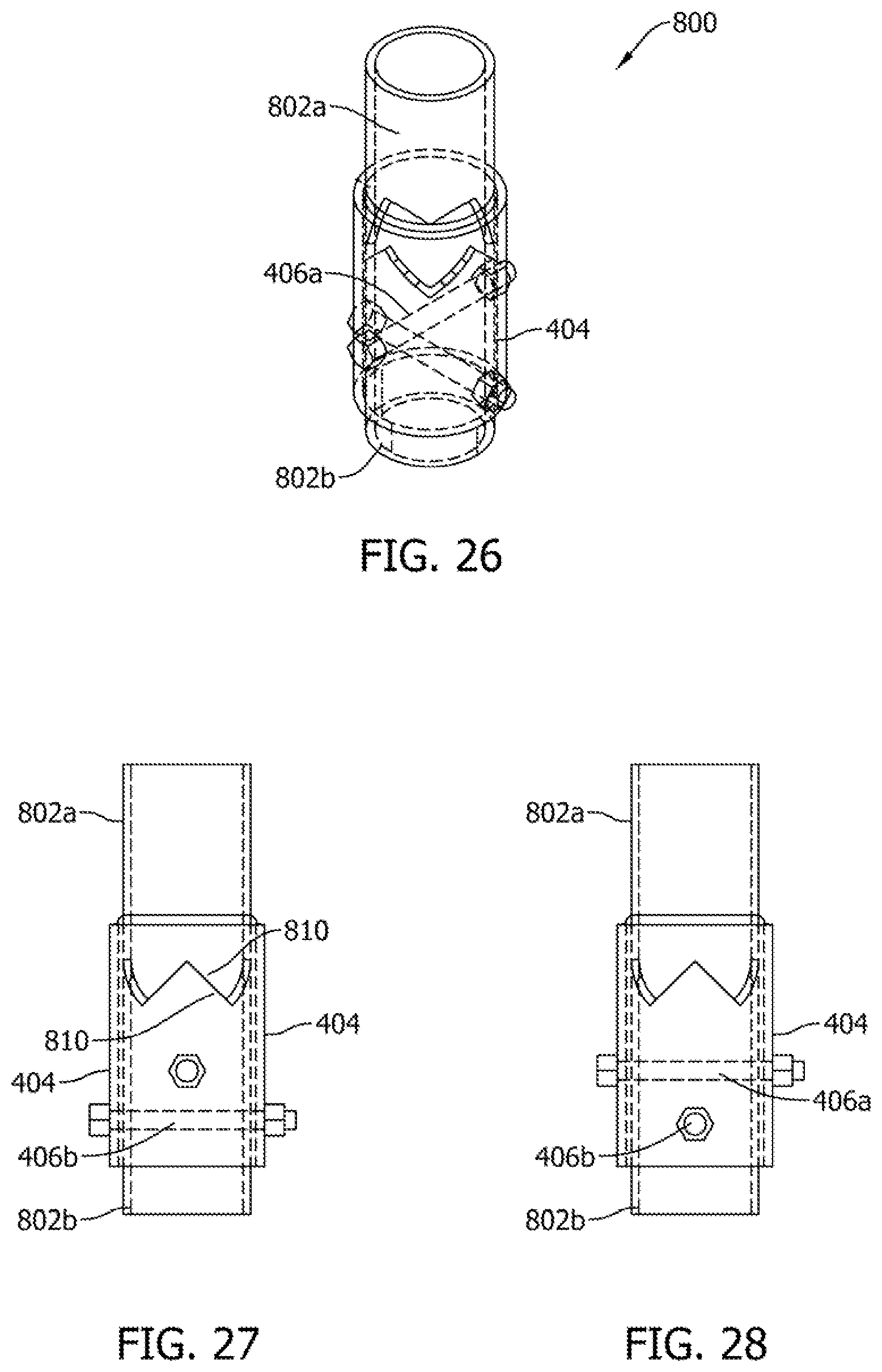 Patent US12338599 Figure 14 – Foundation support systems, assemblies and methods including sleeve coupler and shafts with torque transmitting profiled distal end edges