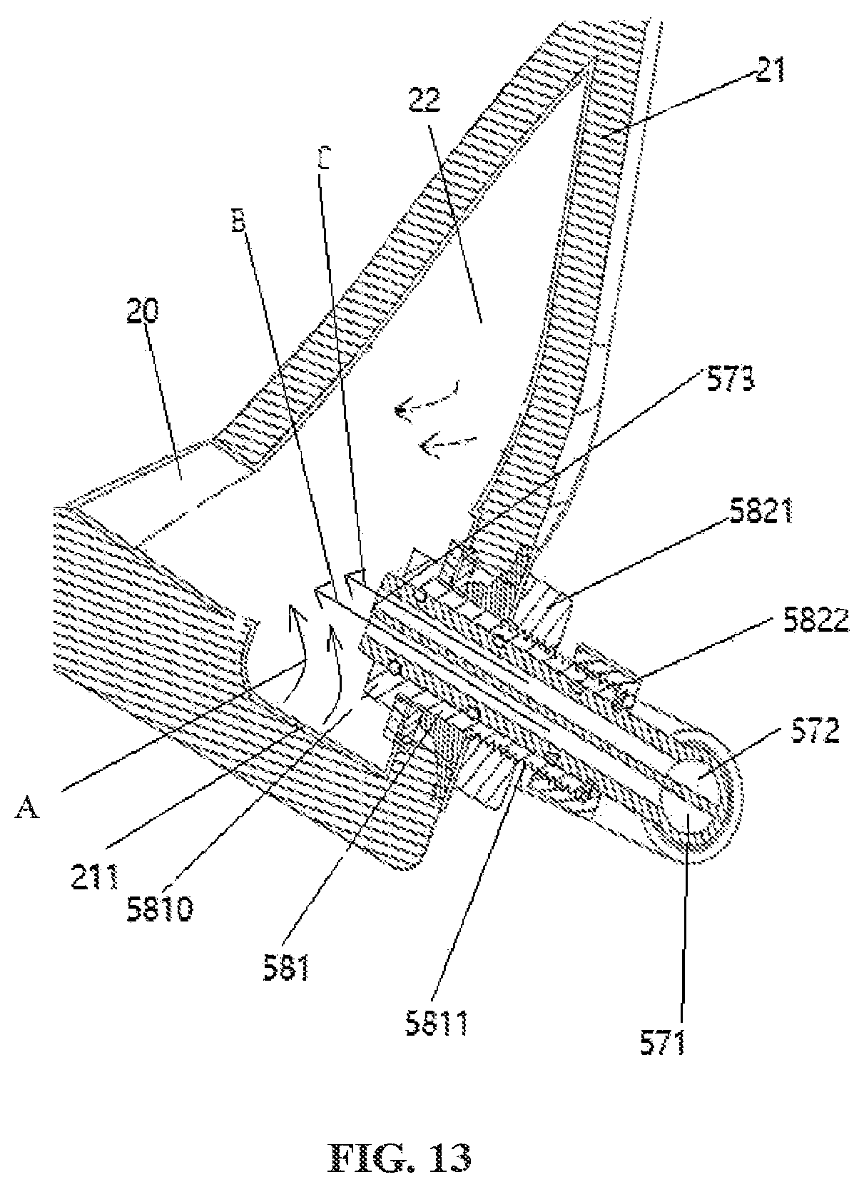 Patent US12338613 Figure 13 – Water supply mechanism for a jet hole