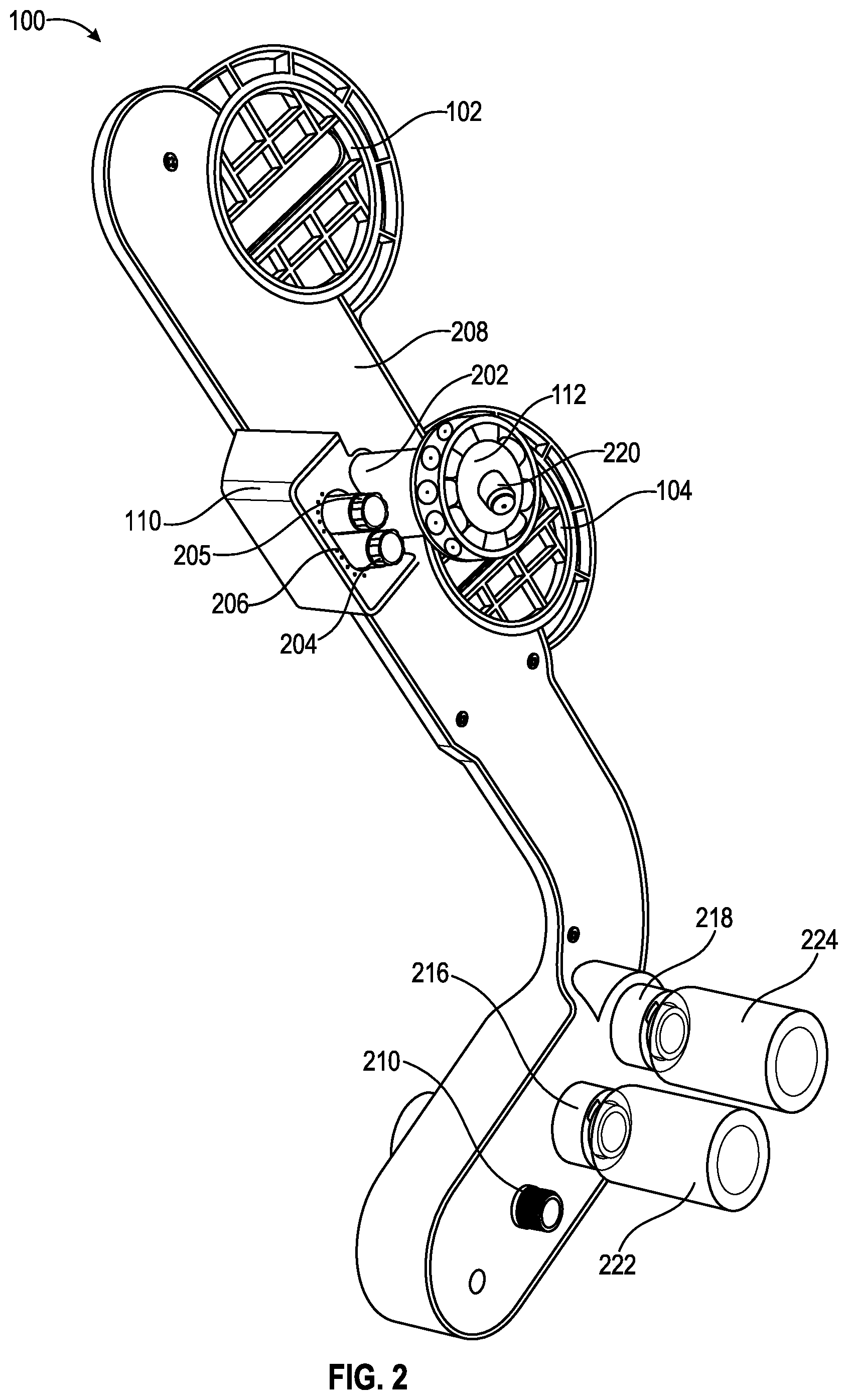 Patent US12338615 Figure 2 – Bidet device